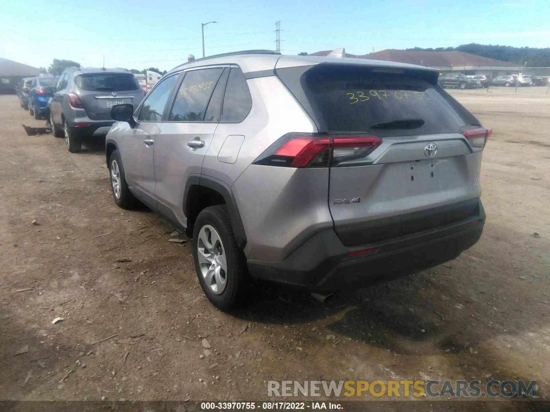 3 Photograph of a damaged car 2T3F1RFV6LC081781 TOYOTA RAV4 2020