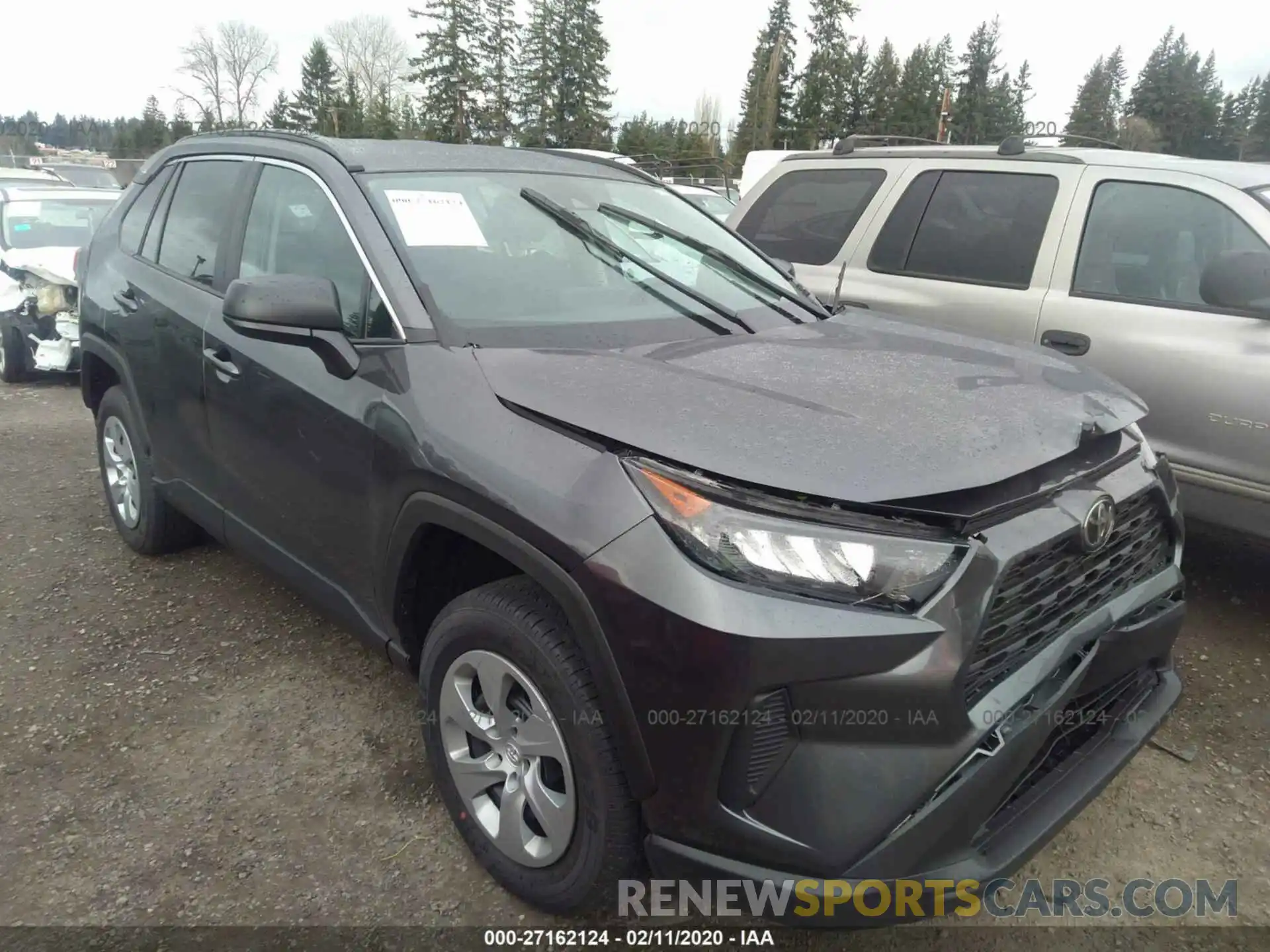 1 Photograph of a damaged car 2T3F1RFV6LC083255 TOYOTA RAV4 2020