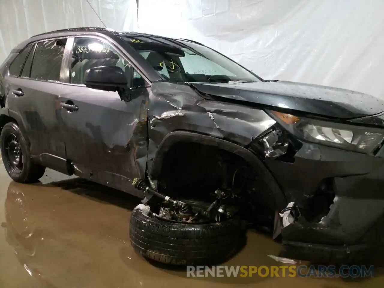 9 Photograph of a damaged car 2T3F1RFV6LC084423 TOYOTA RAV4 2020