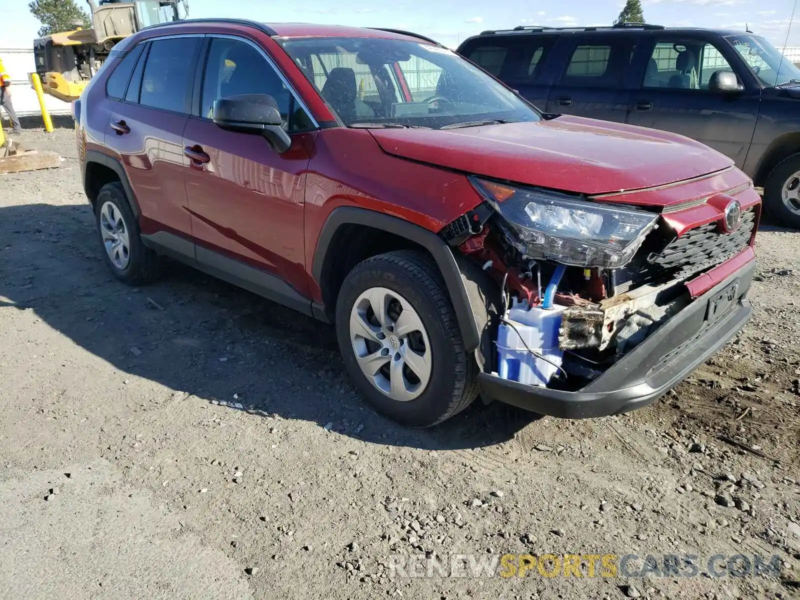 1 Photograph of a damaged car 2T3F1RFV6LC086432 TOYOTA RAV4 2020