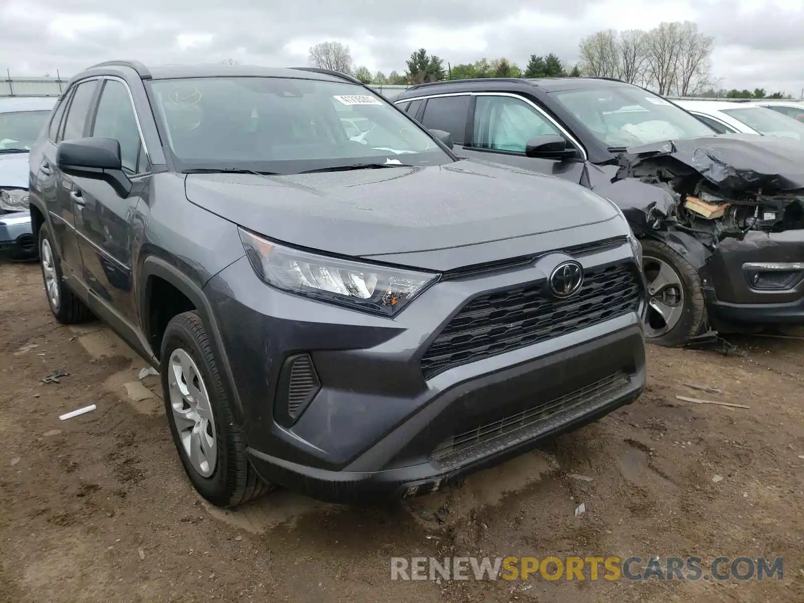 1 Photograph of a damaged car 2T3F1RFV6LC089394 TOYOTA RAV4 2020