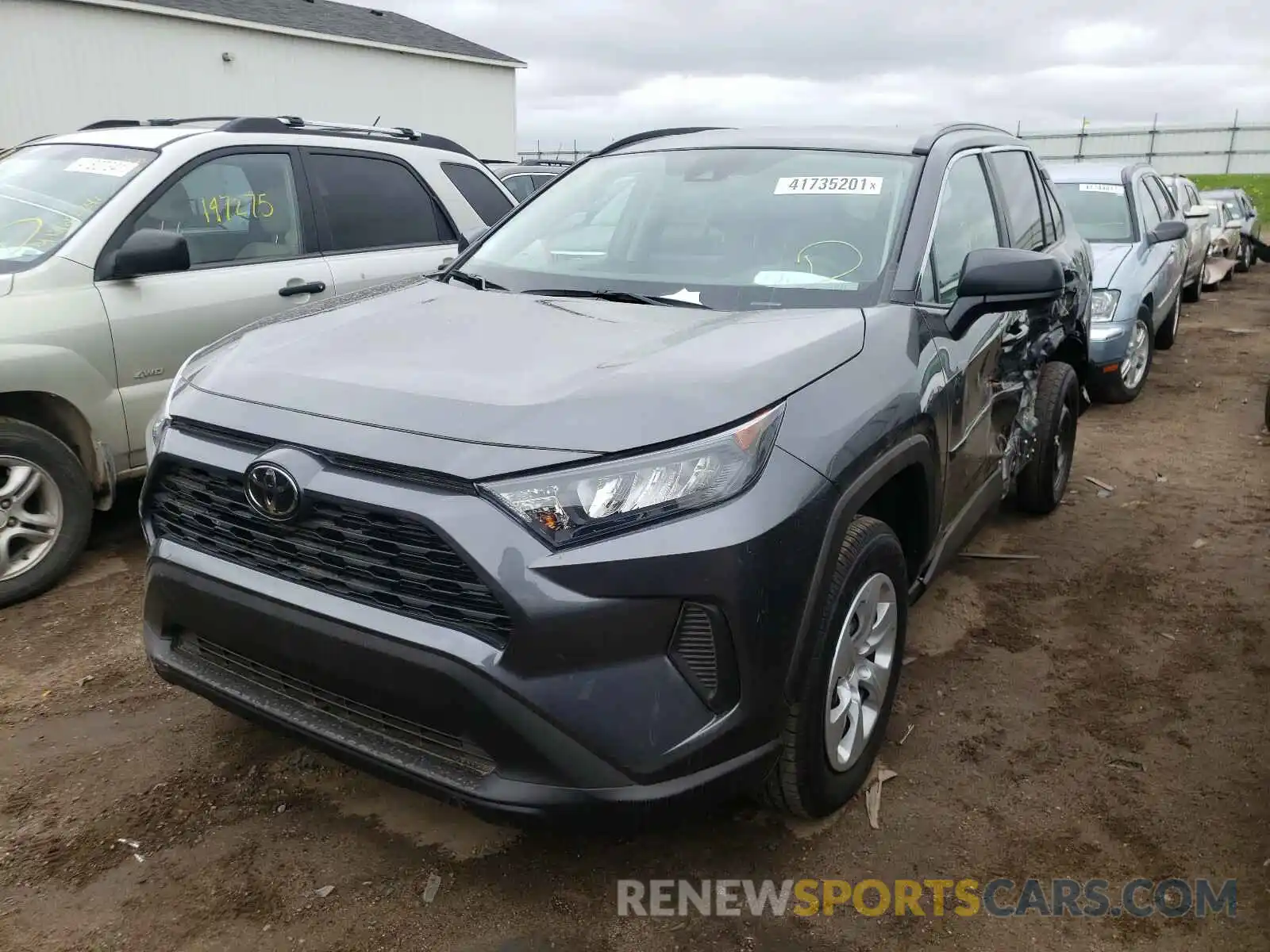 2 Photograph of a damaged car 2T3F1RFV6LC089394 TOYOTA RAV4 2020