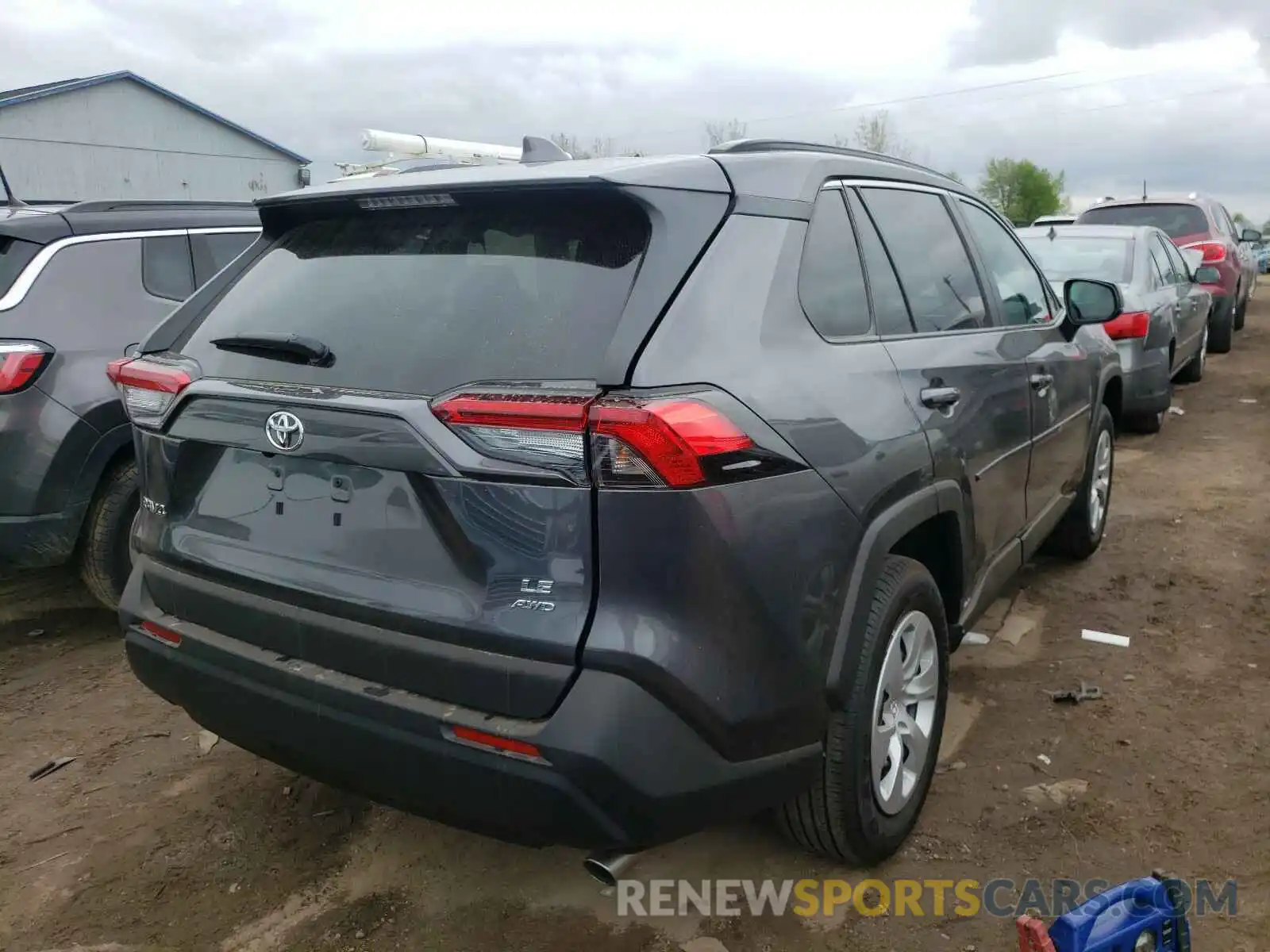 4 Photograph of a damaged car 2T3F1RFV6LC089394 TOYOTA RAV4 2020