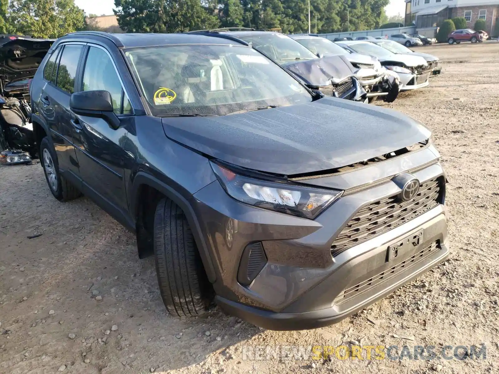 1 Photograph of a damaged car 2T3F1RFV6LC091906 TOYOTA RAV4 2020