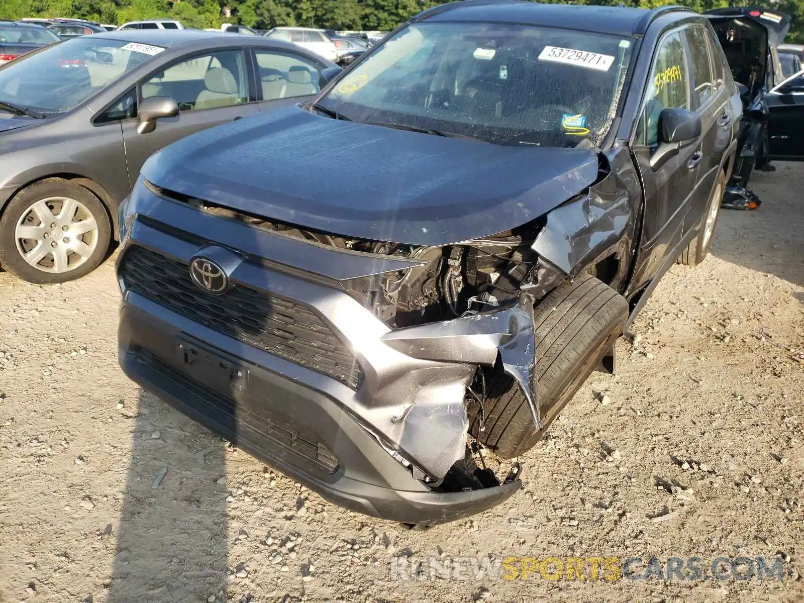 9 Photograph of a damaged car 2T3F1RFV6LC091906 TOYOTA RAV4 2020