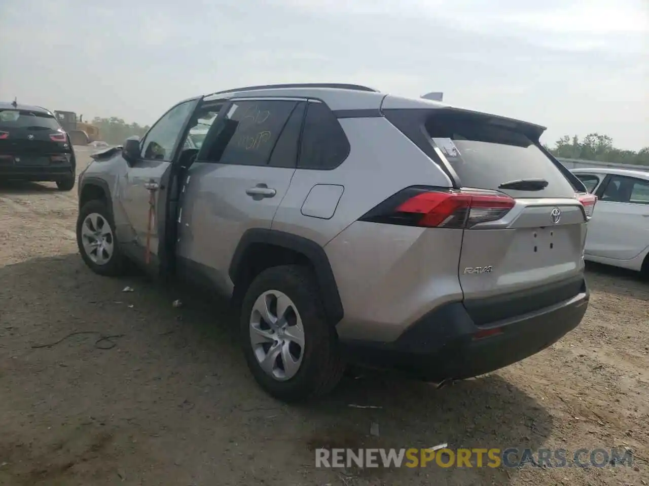 3 Photograph of a damaged car 2T3F1RFV6LC100698 TOYOTA RAV4 2020