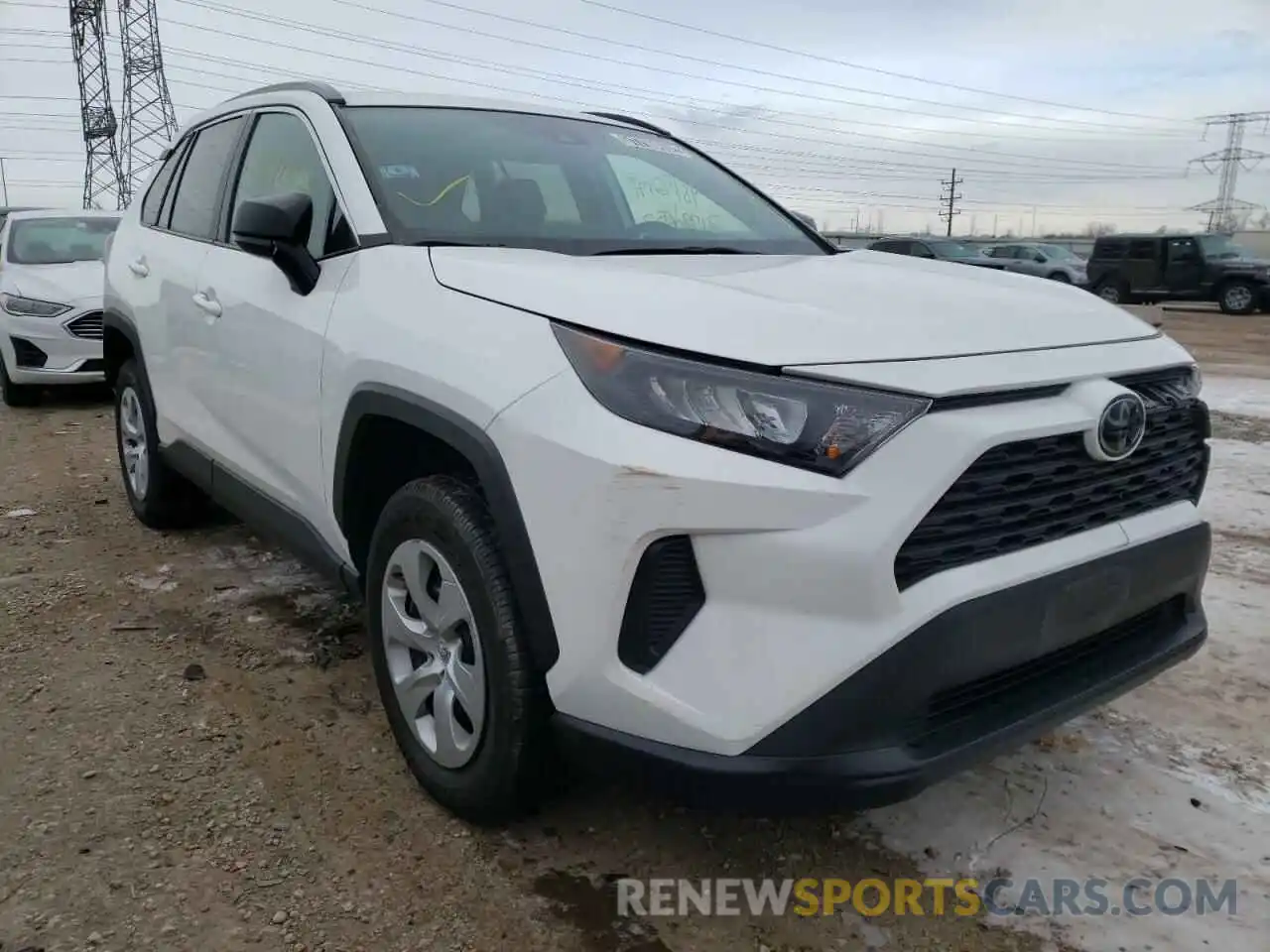 1 Photograph of a damaged car 2T3F1RFV6LC101012 TOYOTA RAV4 2020