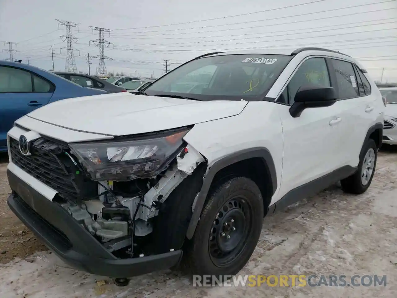 2 Photograph of a damaged car 2T3F1RFV6LC101012 TOYOTA RAV4 2020