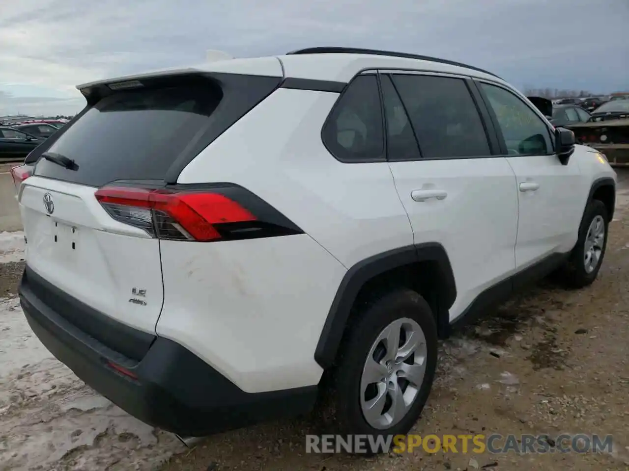 4 Photograph of a damaged car 2T3F1RFV6LC101012 TOYOTA RAV4 2020