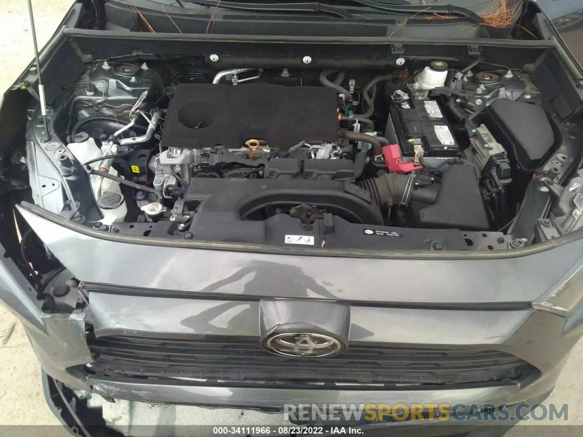 10 Фотография поврежденного автомобиля 2T3F1RFV6LC101429 TOYOTA RAV4 2020