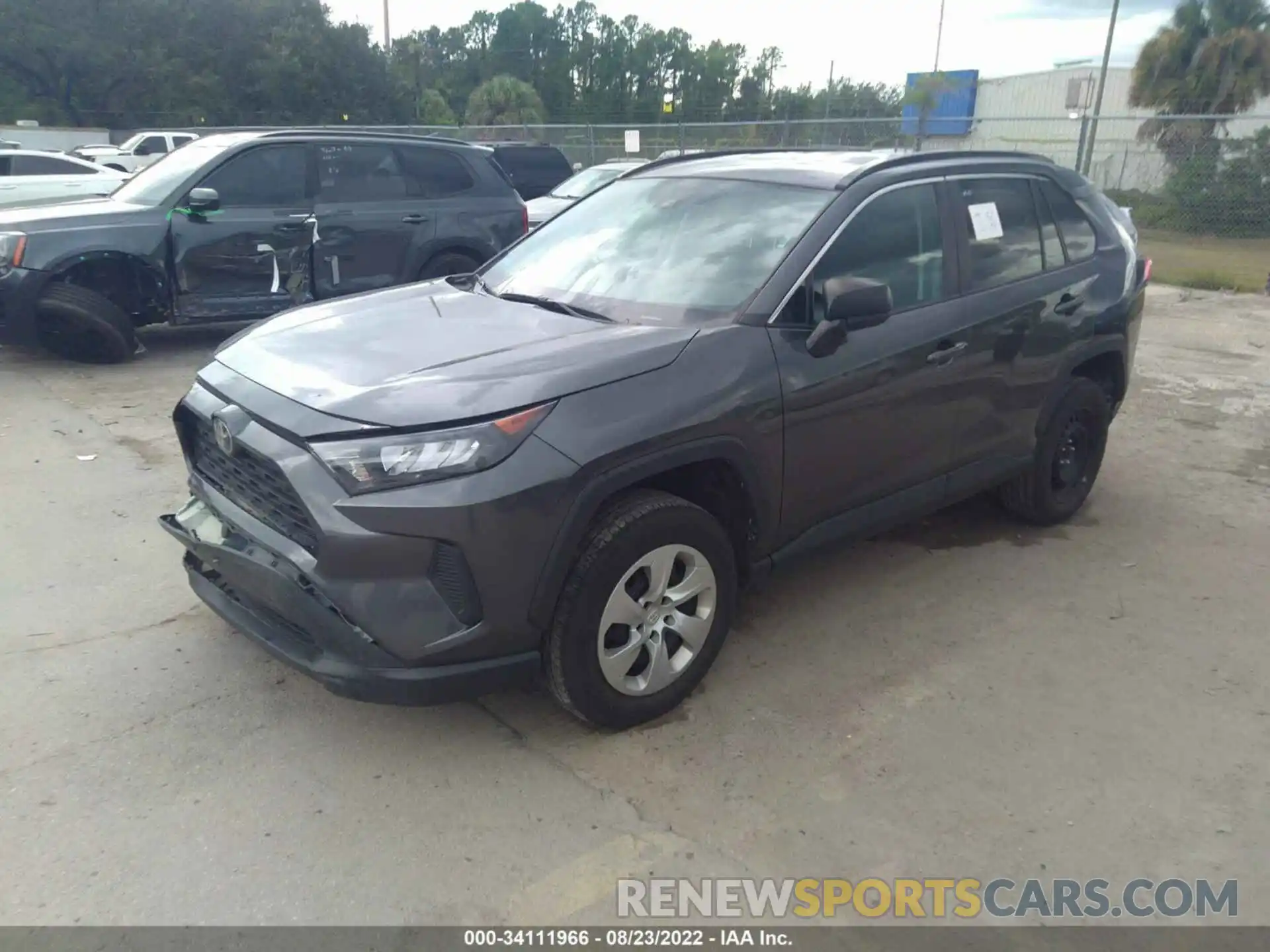 2 Photograph of a damaged car 2T3F1RFV6LC101429 TOYOTA RAV4 2020