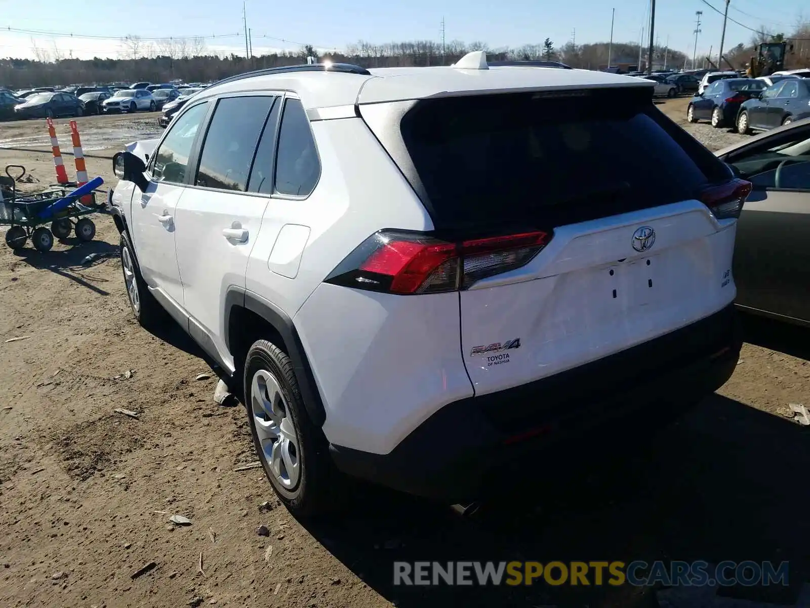 3 Photograph of a damaged car 2T3F1RFV6LC108090 TOYOTA RAV4 2020