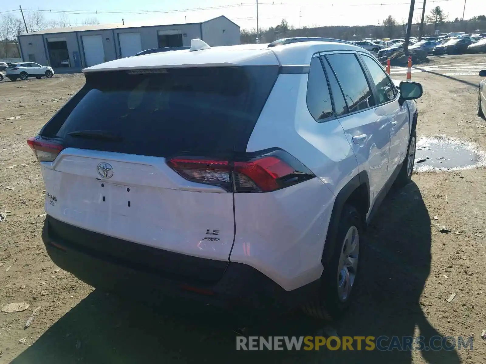 4 Photograph of a damaged car 2T3F1RFV6LC108090 TOYOTA RAV4 2020