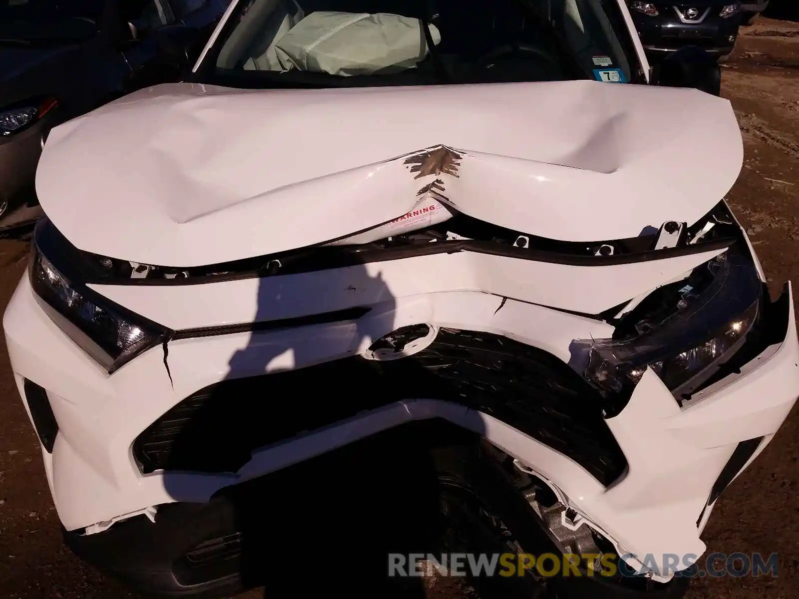 7 Photograph of a damaged car 2T3F1RFV6LC108090 TOYOTA RAV4 2020