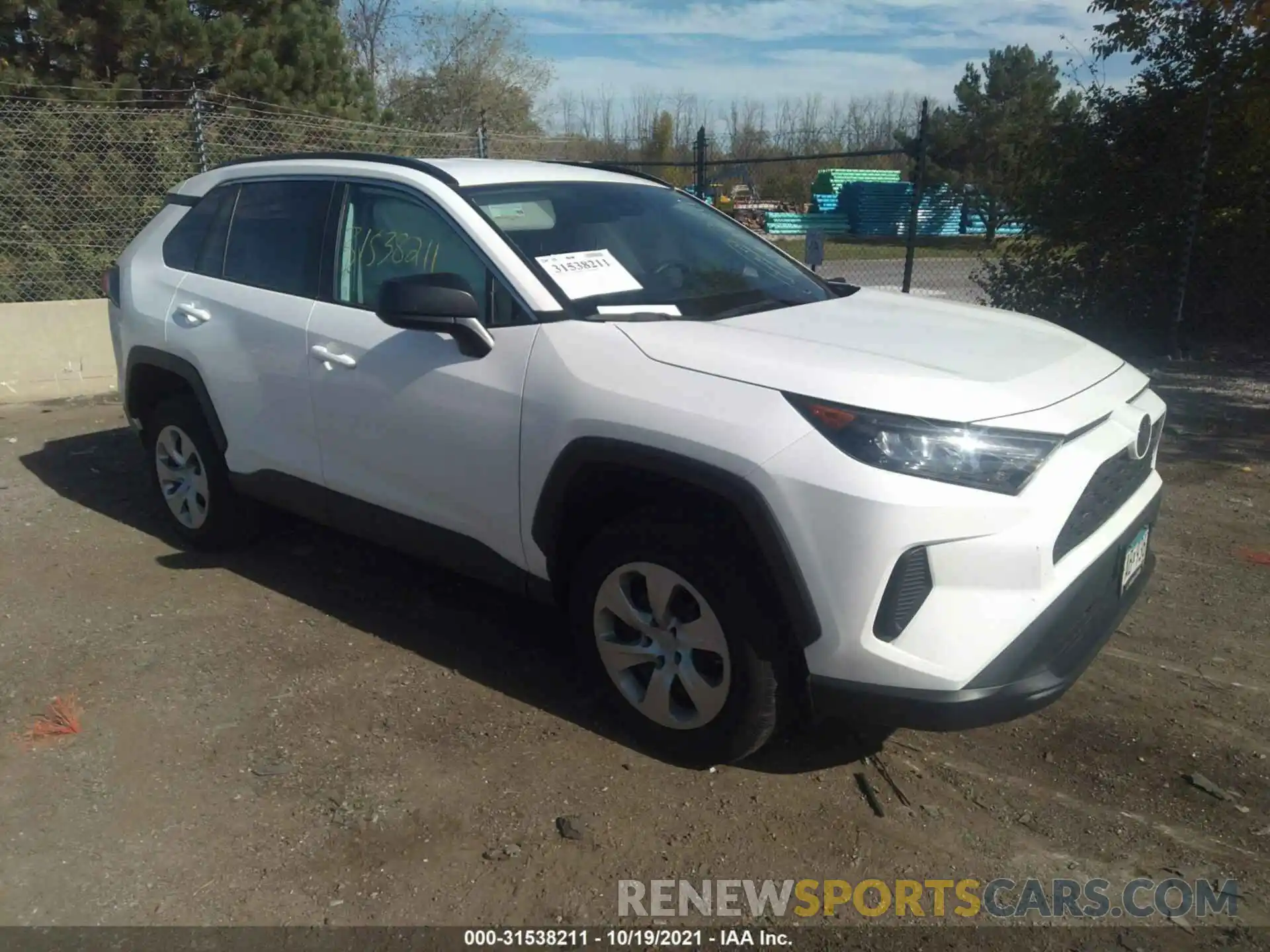 1 Photograph of a damaged car 2T3F1RFV6LC108560 TOYOTA RAV4 2020