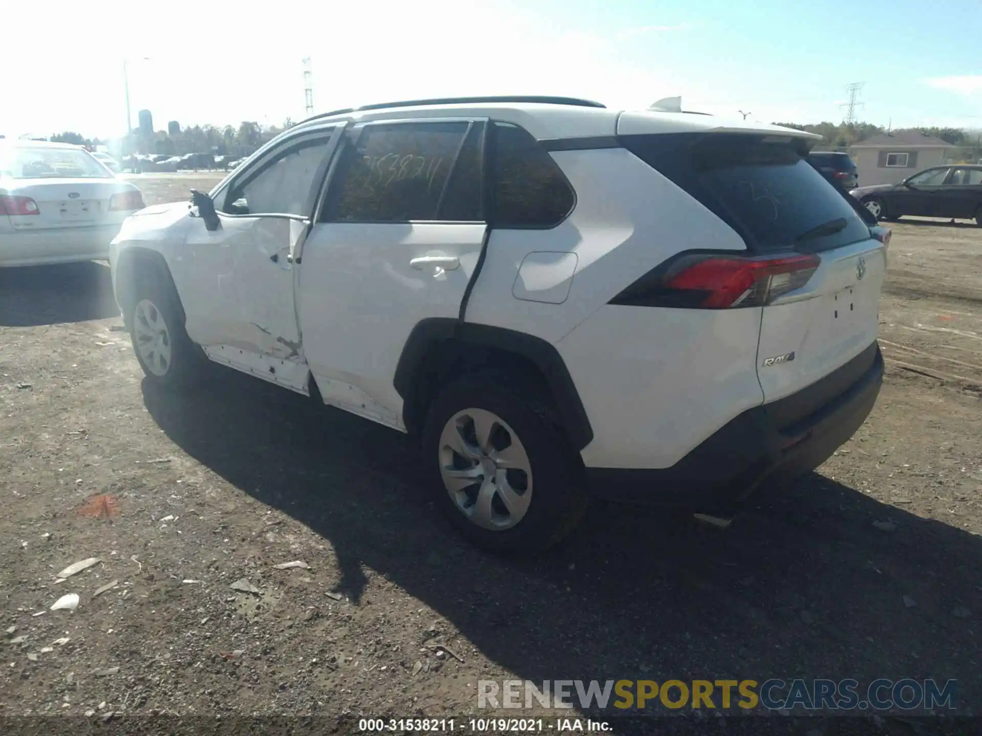 3 Photograph of a damaged car 2T3F1RFV6LC108560 TOYOTA RAV4 2020