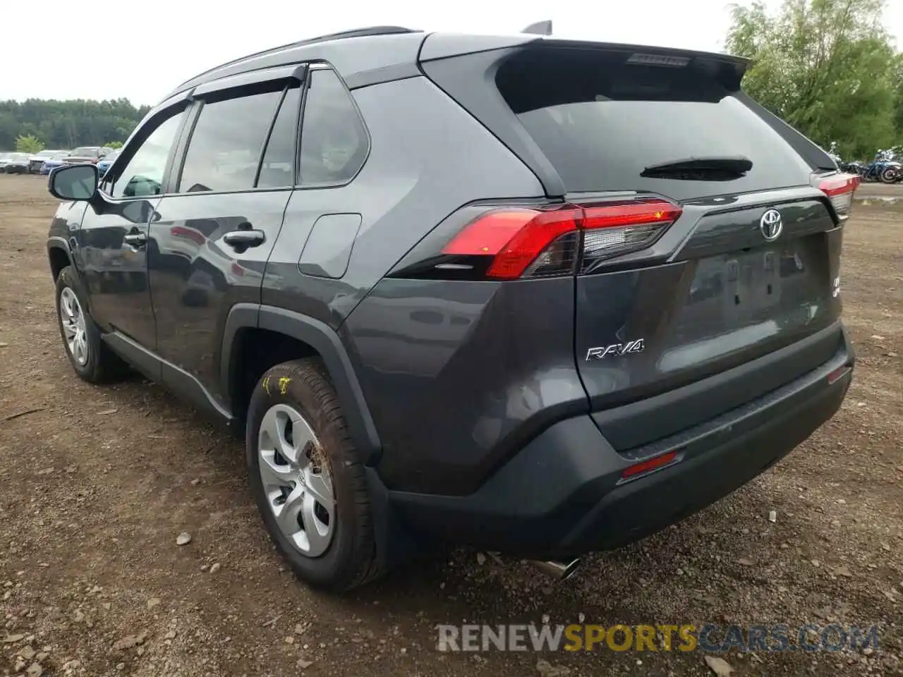 3 Photograph of a damaged car 2T3F1RFV6LC134852 TOYOTA RAV4 2020