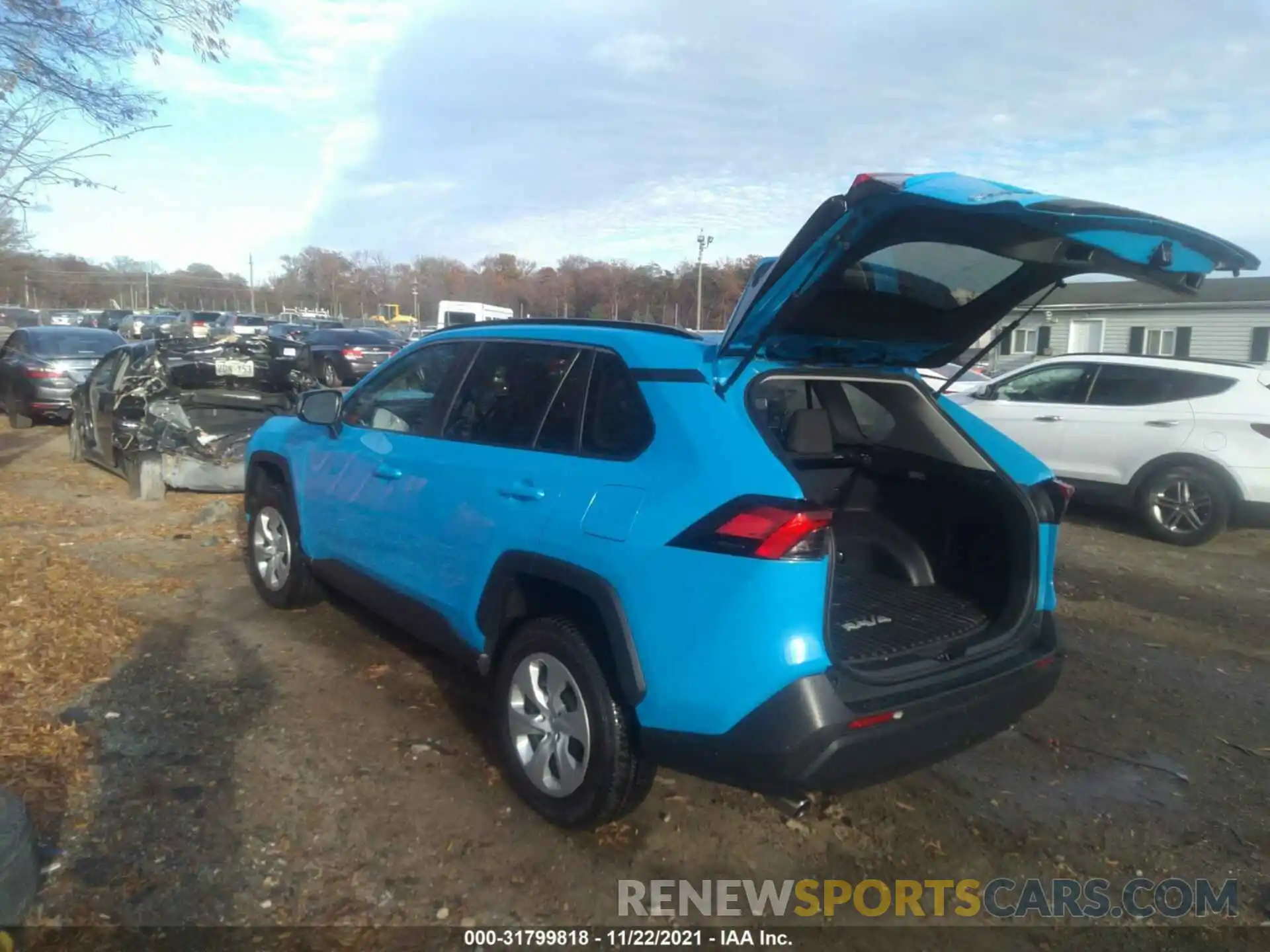 3 Photograph of a damaged car 2T3F1RFV6LW093413 TOYOTA RAV4 2020