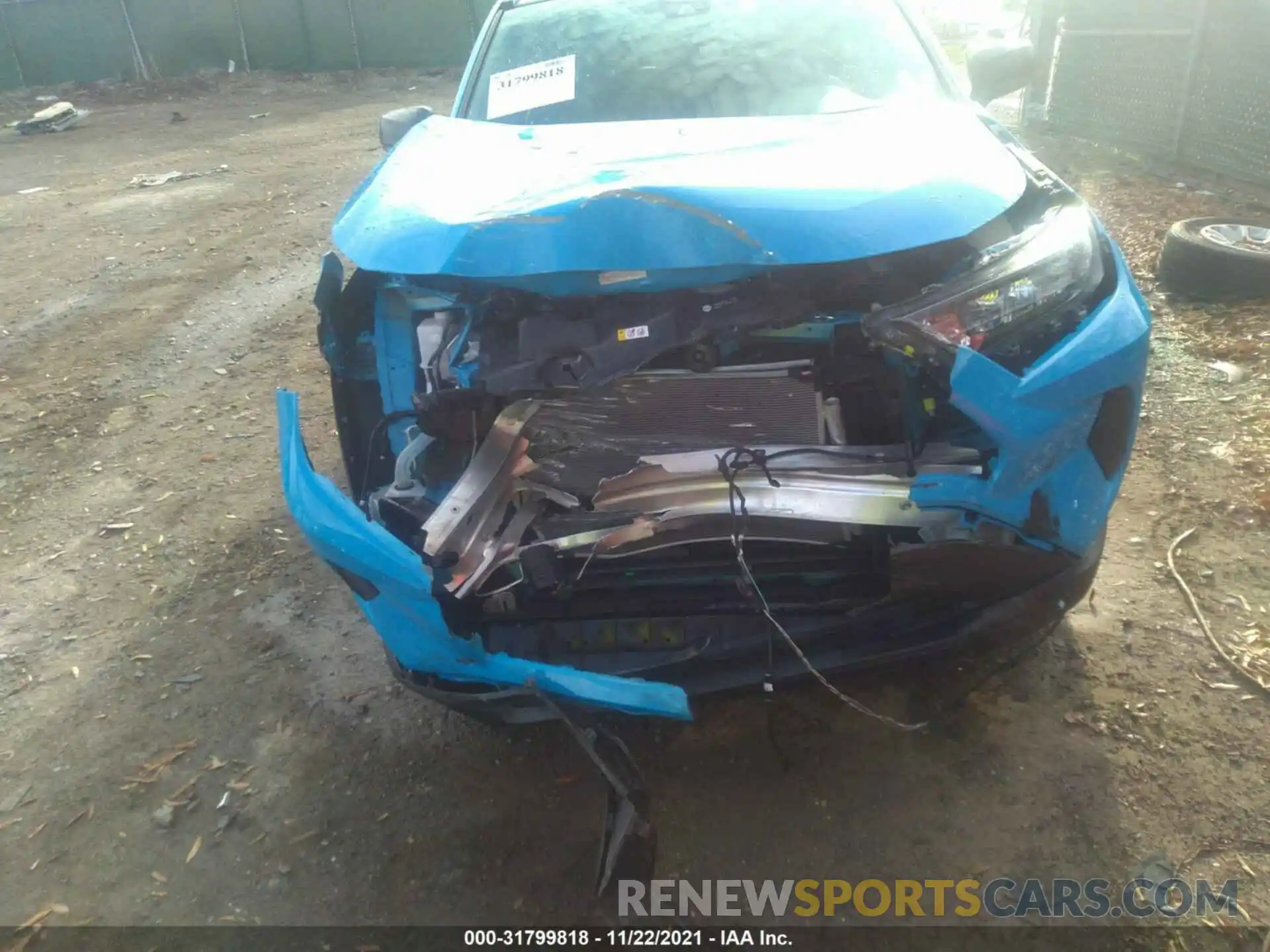 6 Photograph of a damaged car 2T3F1RFV6LW093413 TOYOTA RAV4 2020