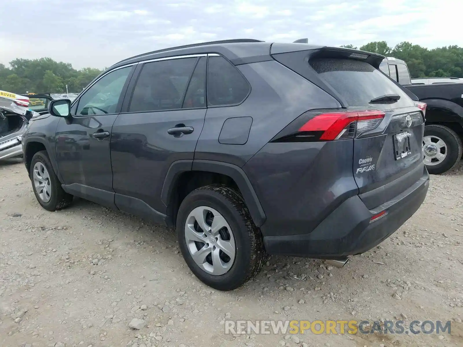 3 Photograph of a damaged car 2T3F1RFV6LW104345 TOYOTA RAV4 2020