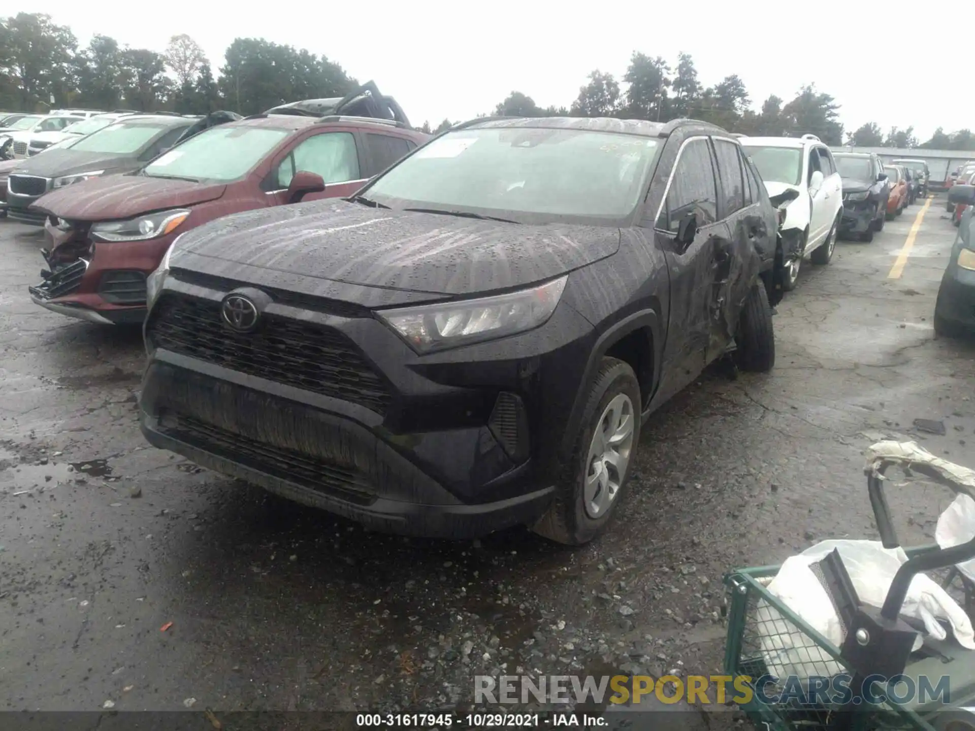 2 Фотография поврежденного автомобиля 2T3F1RFV6LW128550 TOYOTA RAV4 2020