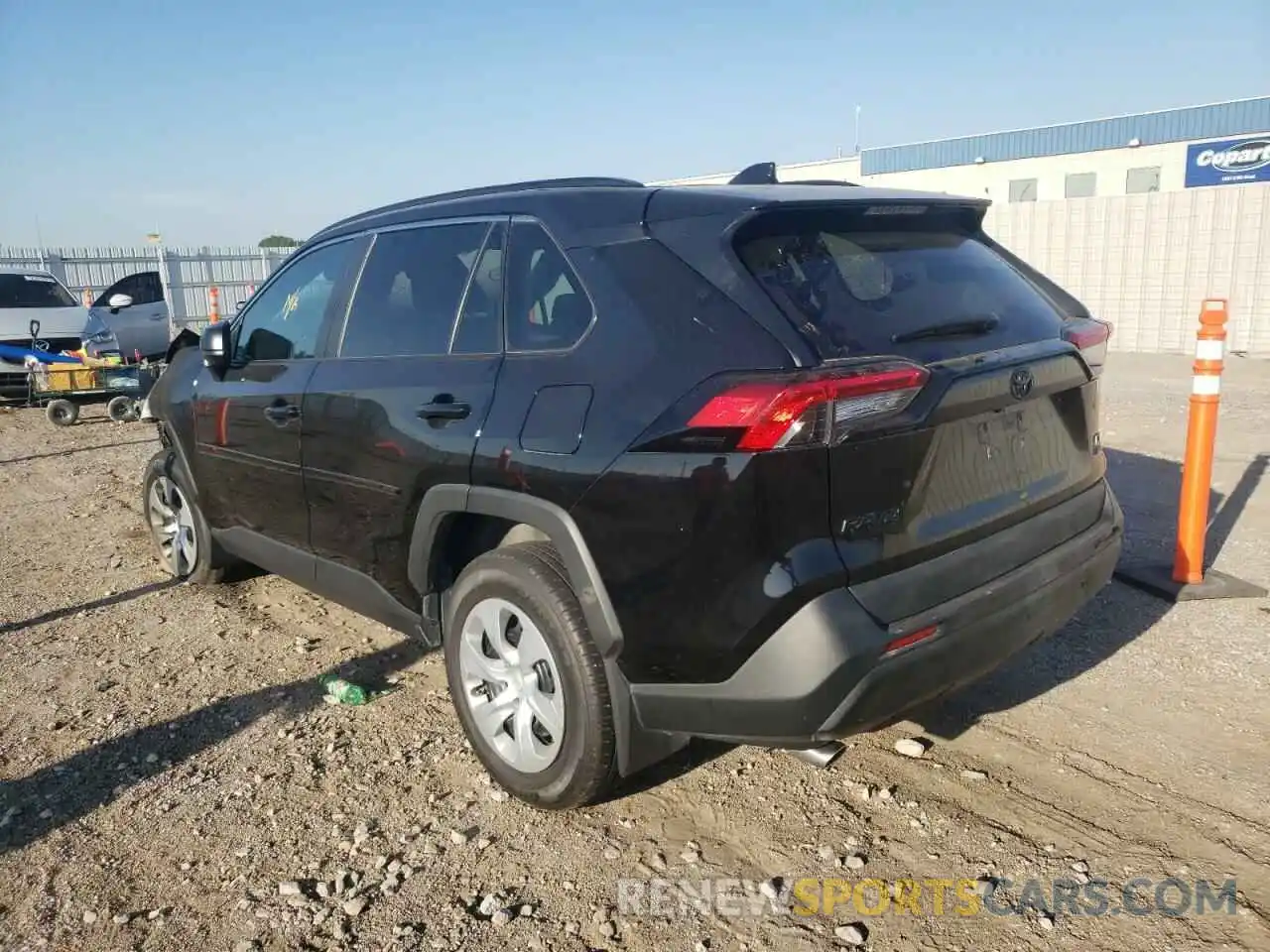 3 Photograph of a damaged car 2T3F1RFV6LW135420 TOYOTA RAV4 2020