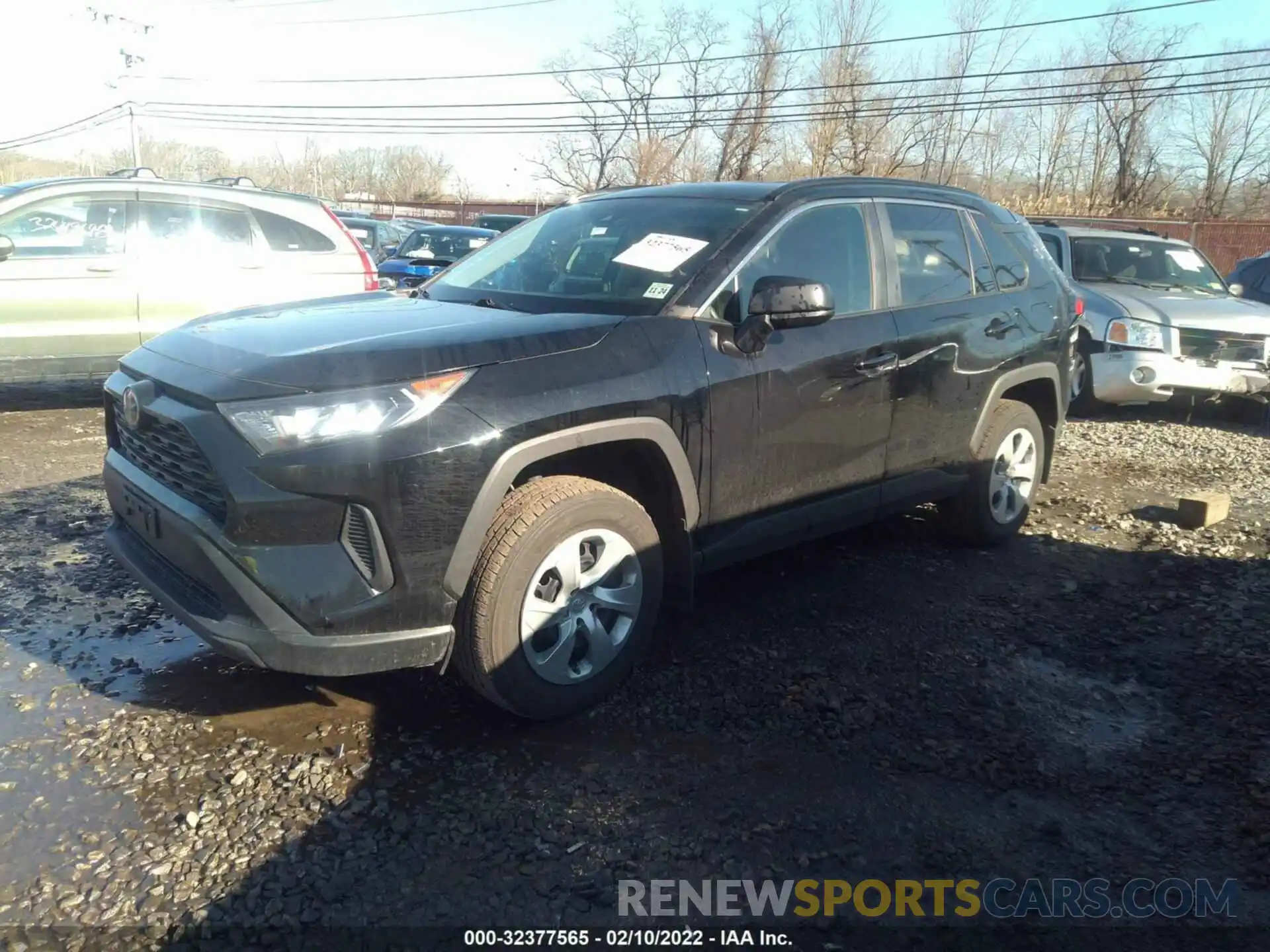 2 Photograph of a damaged car 2T3F1RFV7LC065749 TOYOTA RAV4 2020