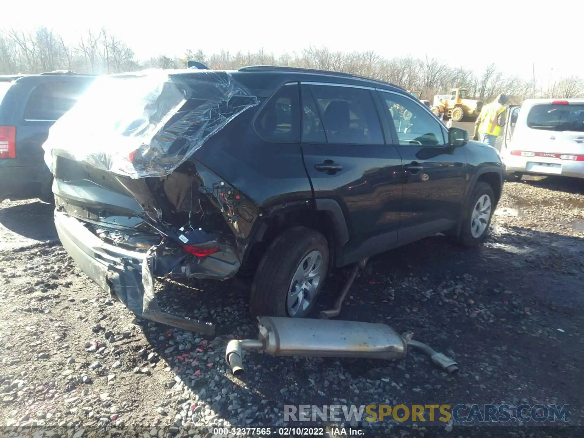 4 Photograph of a damaged car 2T3F1RFV7LC065749 TOYOTA RAV4 2020