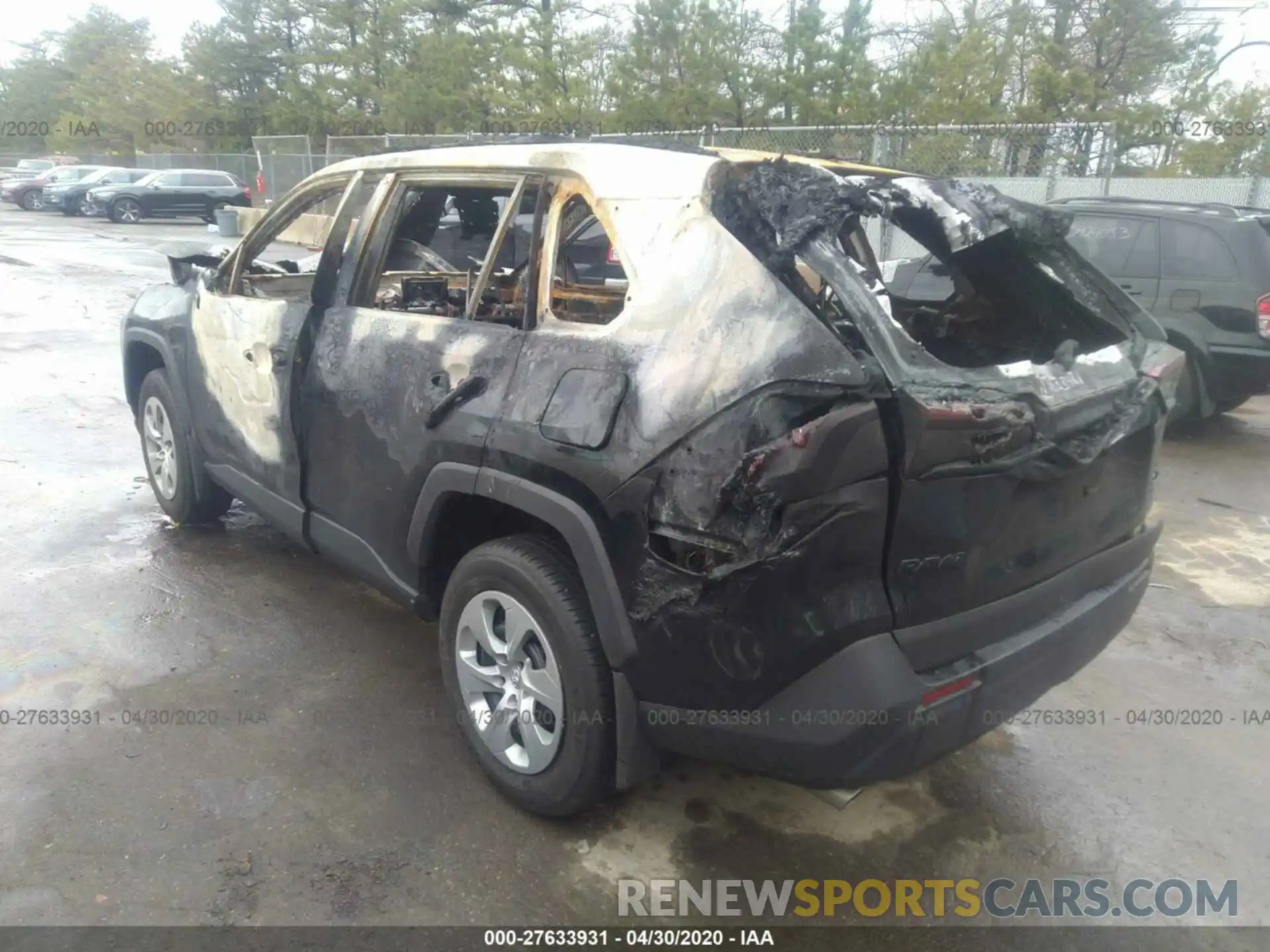 3 Photograph of a damaged car 2T3F1RFV7LC072796 TOYOTA RAV4 2020