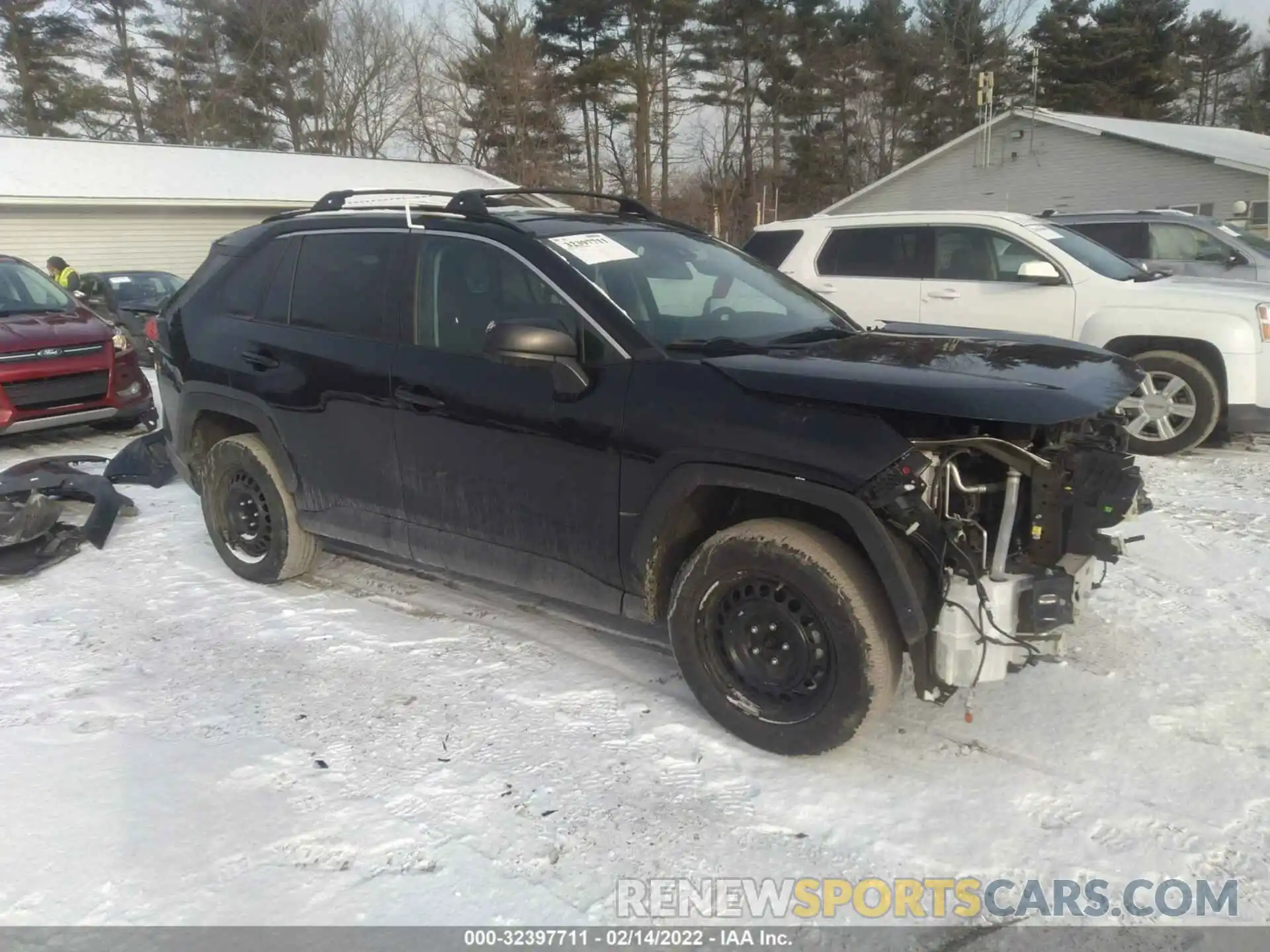 1 Photograph of a damaged car 2T3F1RFV7LC074676 TOYOTA RAV4 2020