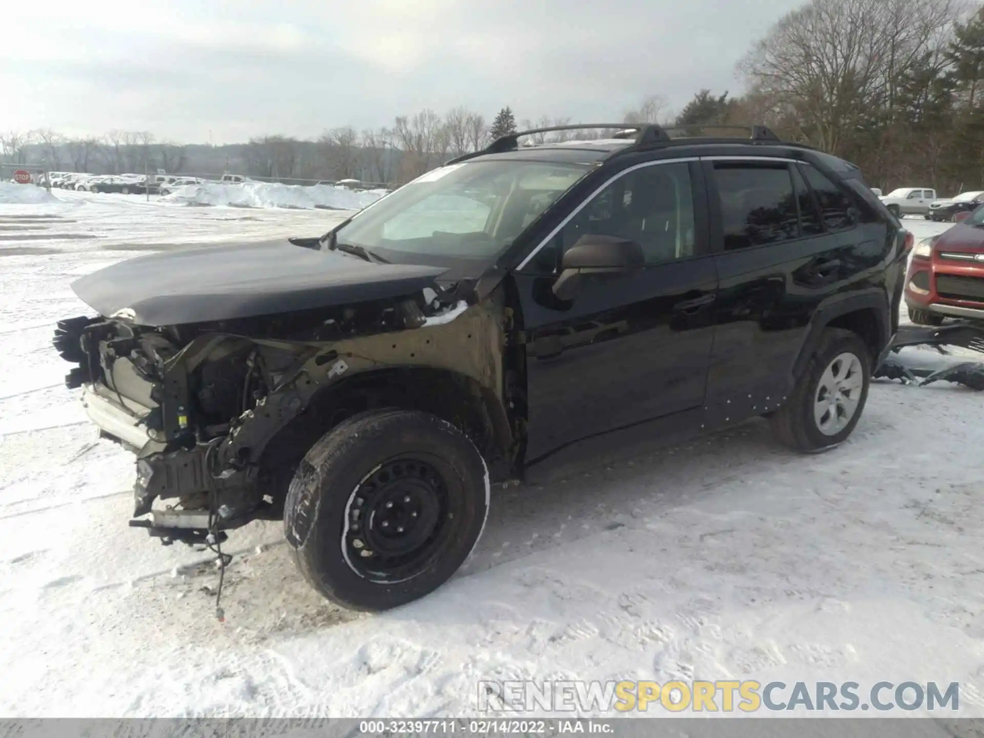 2 Photograph of a damaged car 2T3F1RFV7LC074676 TOYOTA RAV4 2020