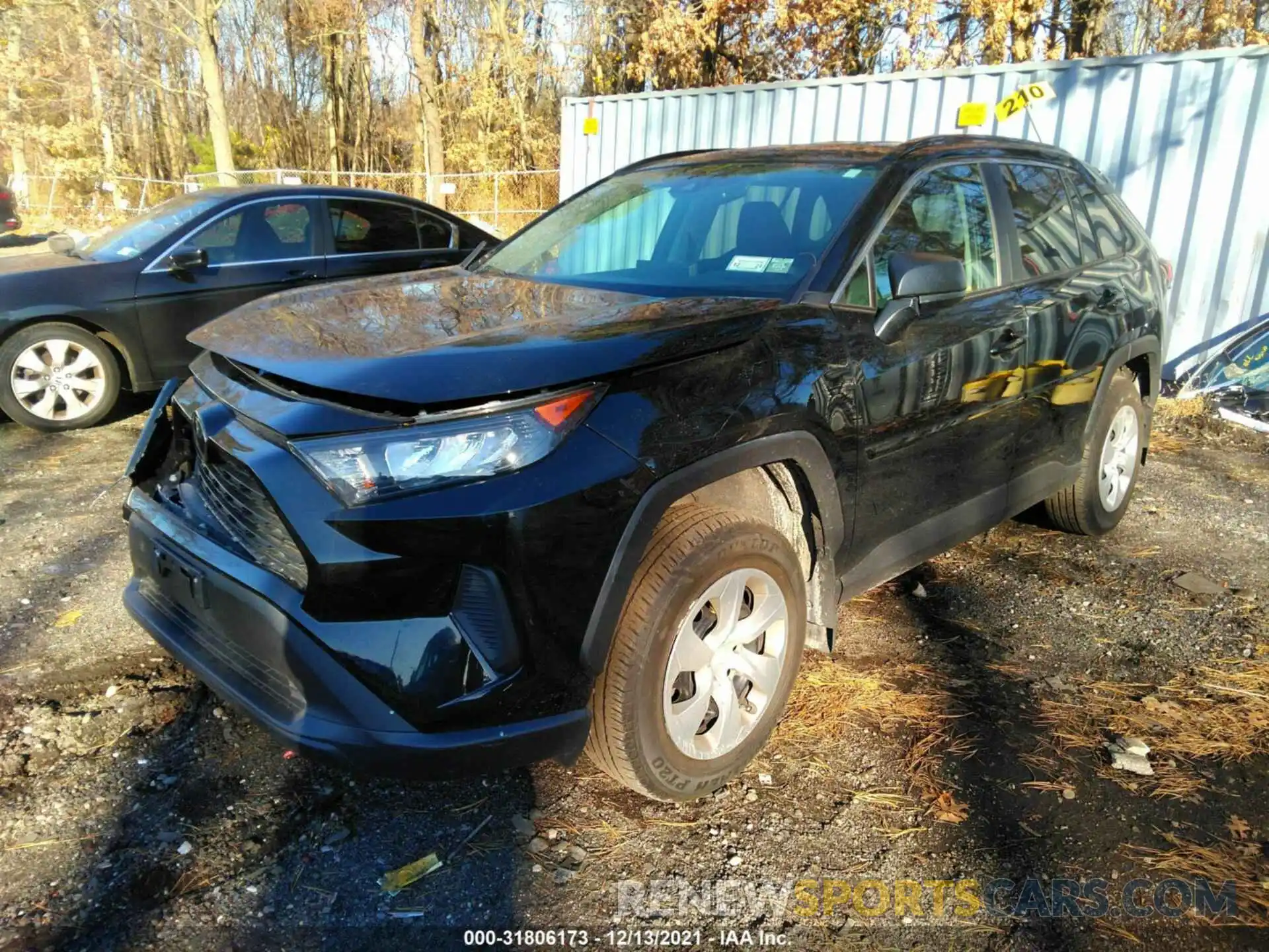 2 Photograph of a damaged car 2T3F1RFV7LC077514 TOYOTA RAV4 2020