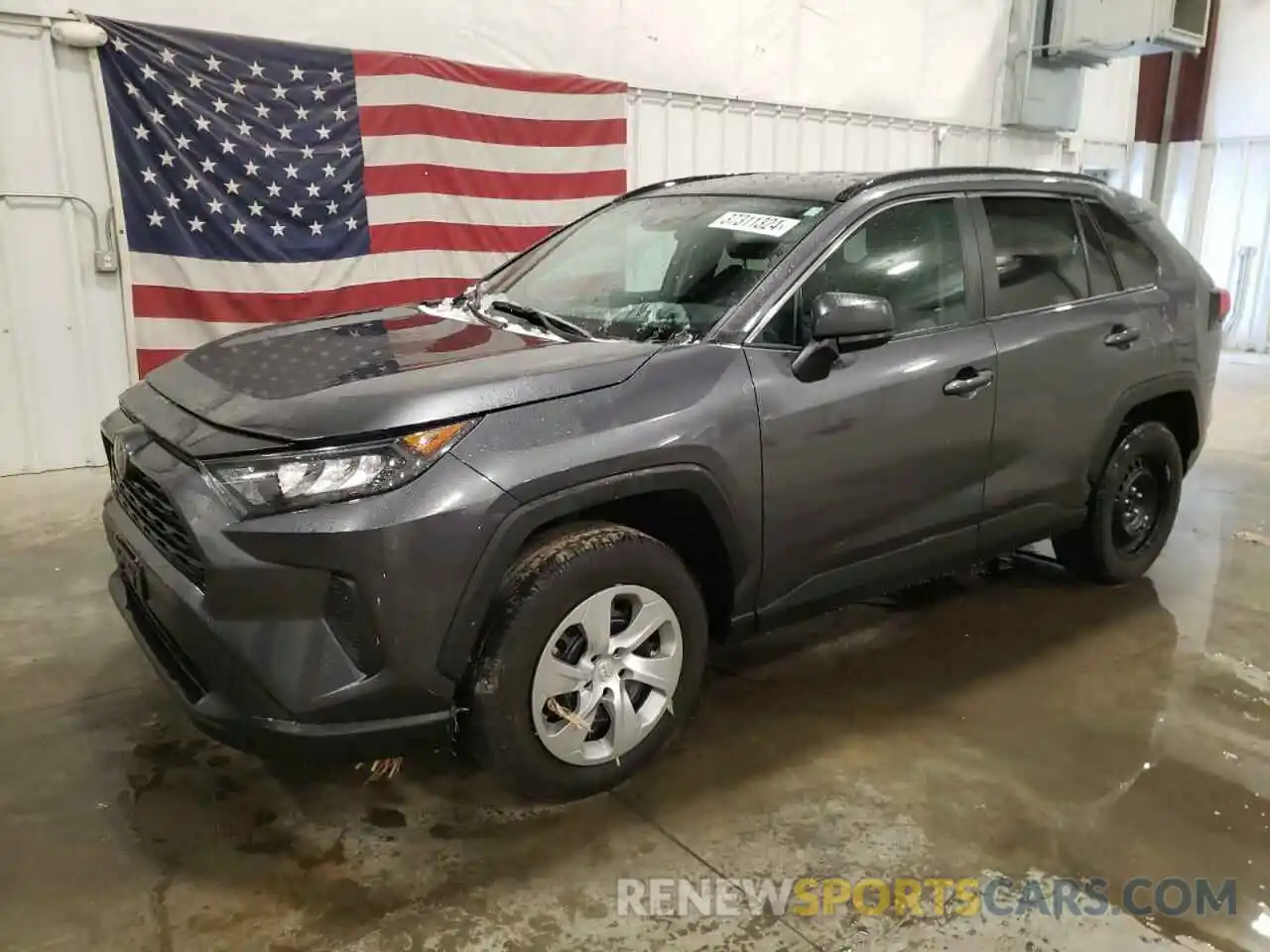 1 Photograph of a damaged car 2T3F1RFV7LC079120 TOYOTA RAV4 2020