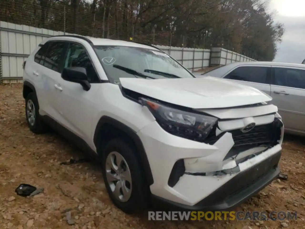 1 Photograph of a damaged car 2T3F1RFV7LC084978 TOYOTA RAV4 2020