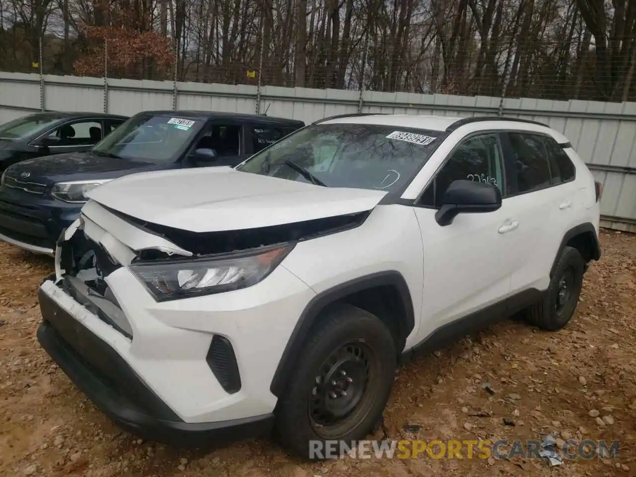 2 Photograph of a damaged car 2T3F1RFV7LC084978 TOYOTA RAV4 2020