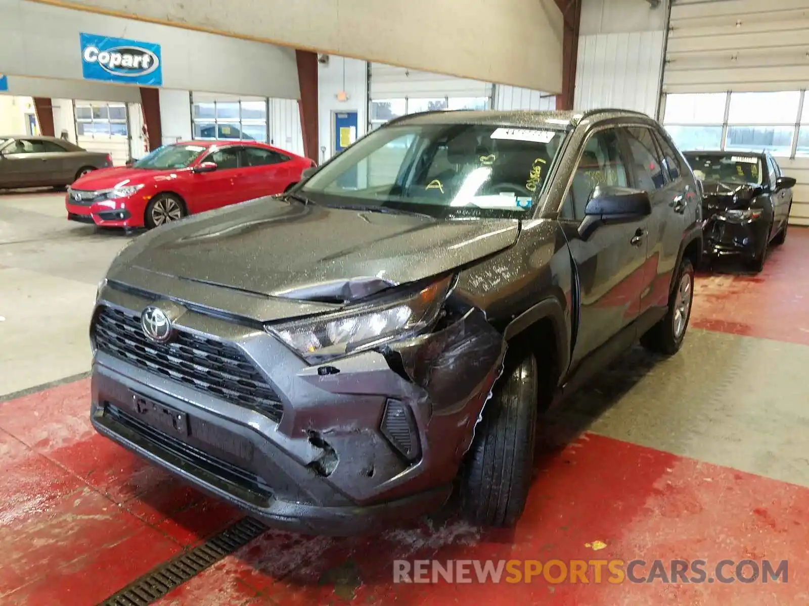 2 Photograph of a damaged car 2T3F1RFV7LC088657 TOYOTA RAV4 2020