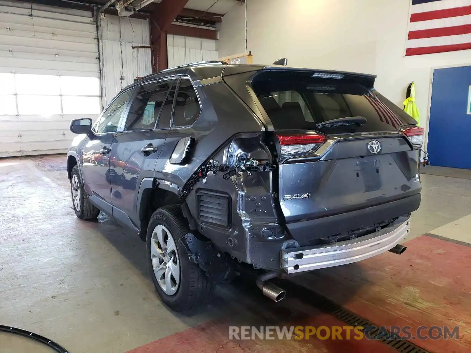 3 Photograph of a damaged car 2T3F1RFV7LC088660 TOYOTA RAV4 2020