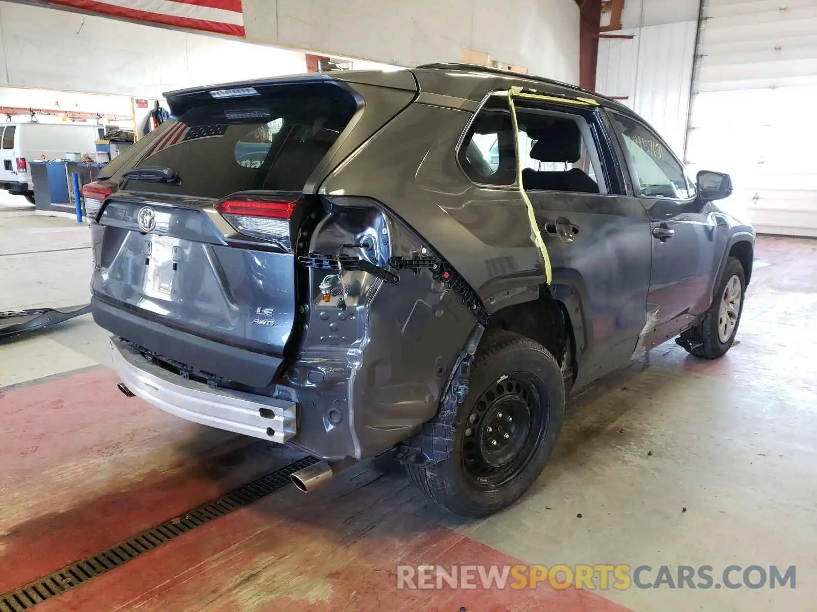 4 Photograph of a damaged car 2T3F1RFV7LC088660 TOYOTA RAV4 2020