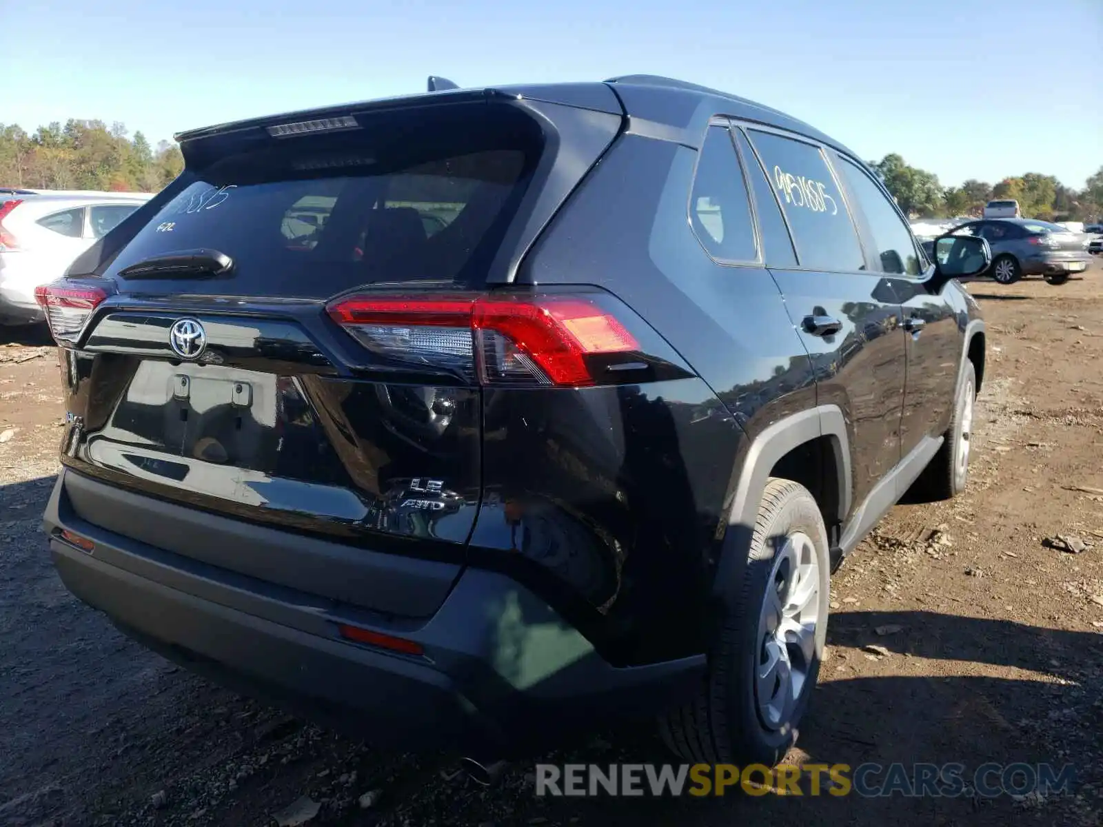 4 Photograph of a damaged car 2T3F1RFV7LC097763 TOYOTA RAV4 2020