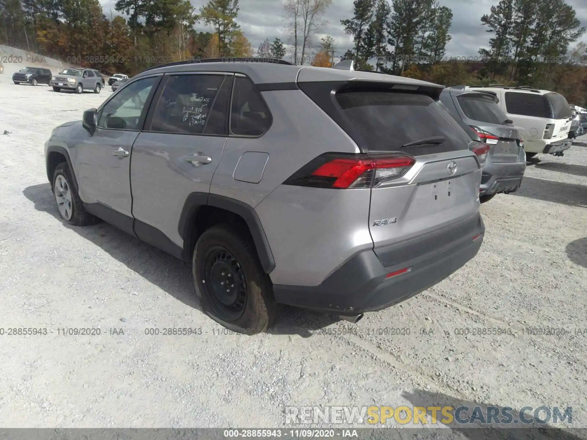 3 Photograph of a damaged car 2T3F1RFV7LC099111 TOYOTA RAV4 2020