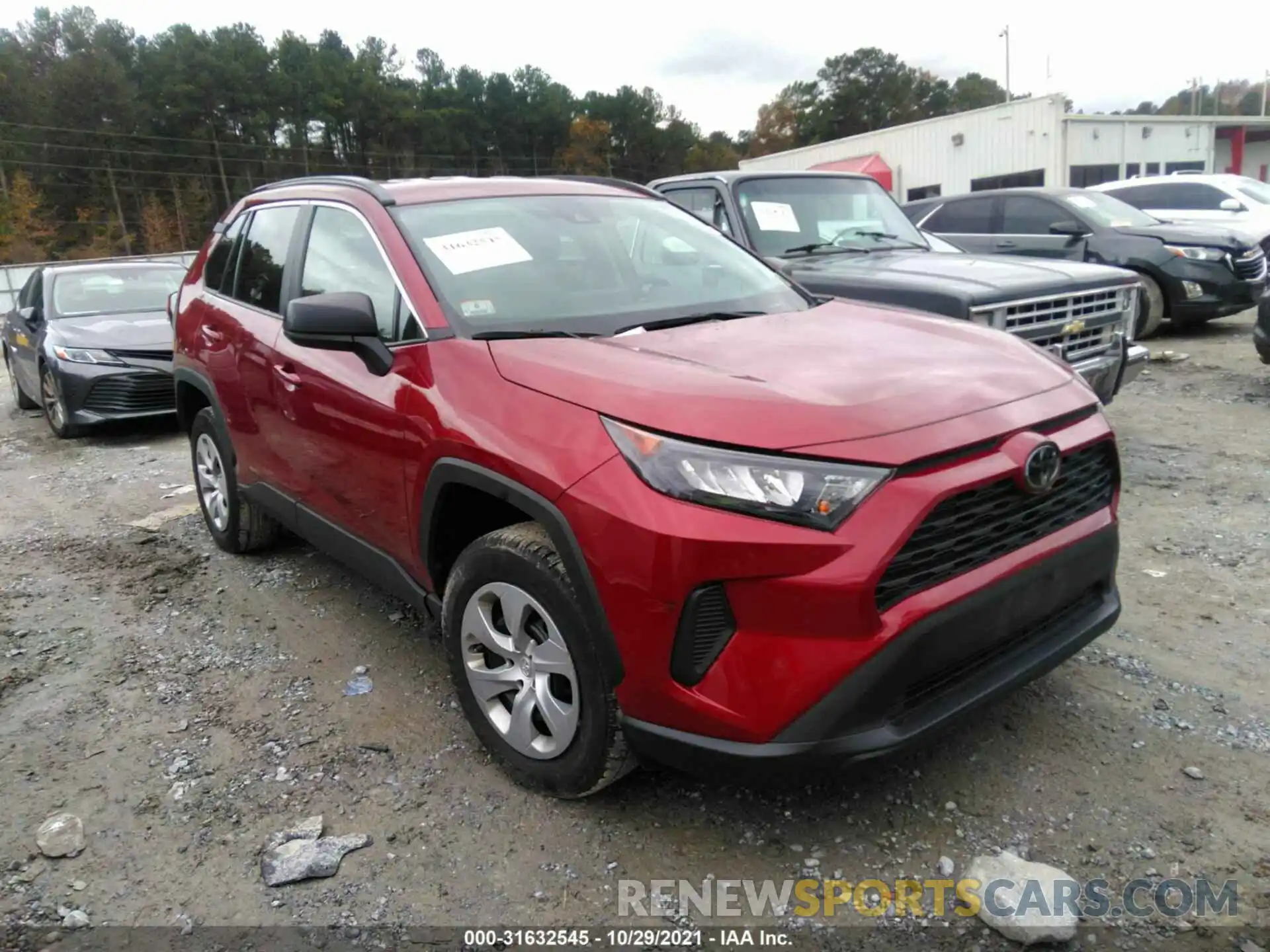 1 Photograph of a damaged car 2T3F1RFV7LC102430 TOYOTA RAV4 2020