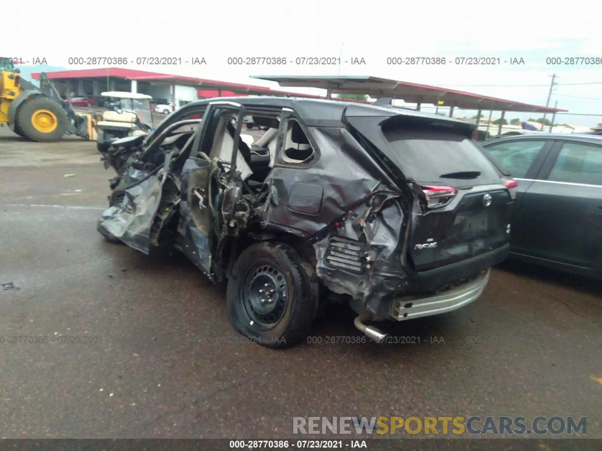 3 Photograph of a damaged car 2T3F1RFV7LC105649 TOYOTA RAV4 2020