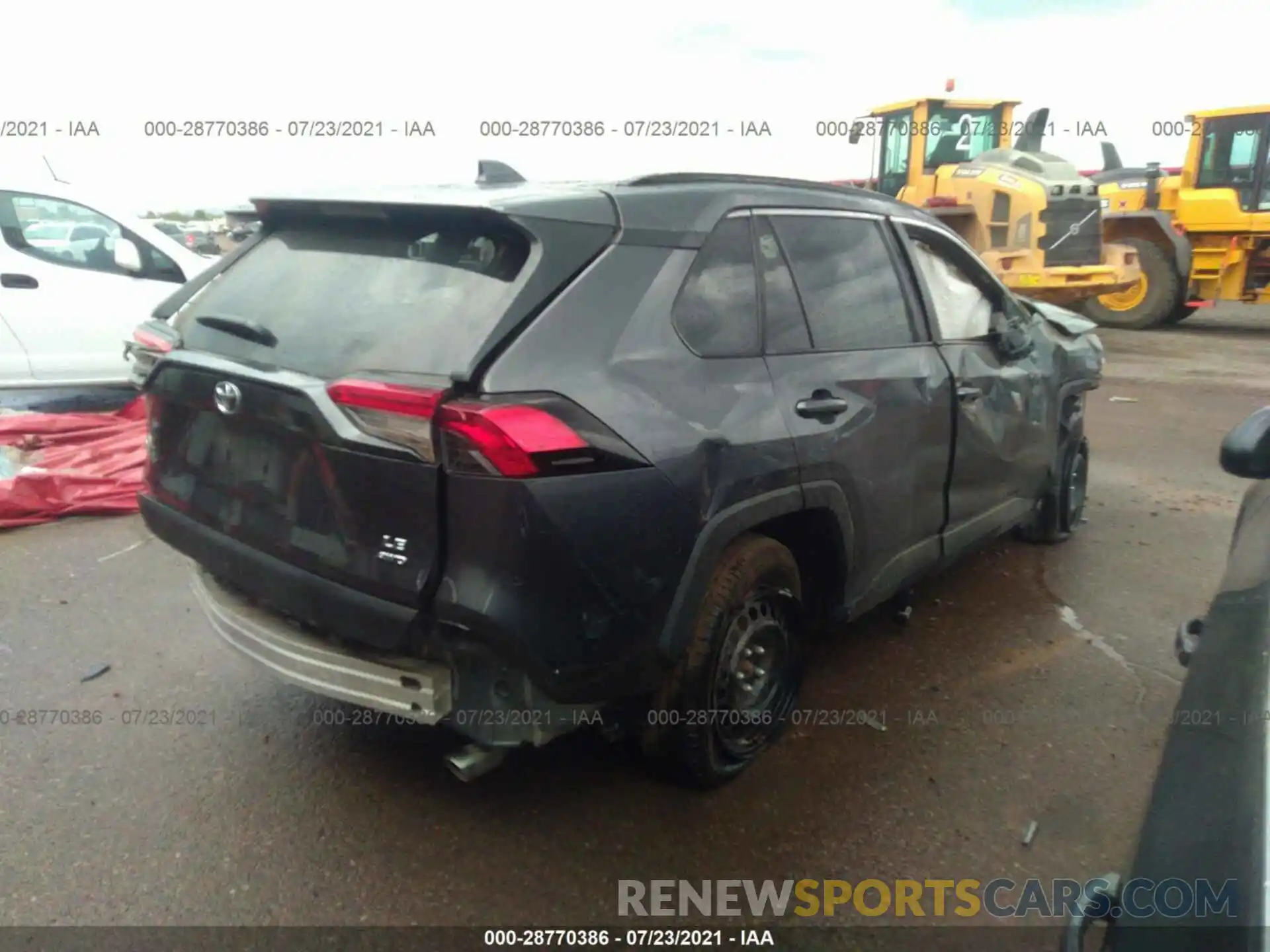 4 Photograph of a damaged car 2T3F1RFV7LC105649 TOYOTA RAV4 2020