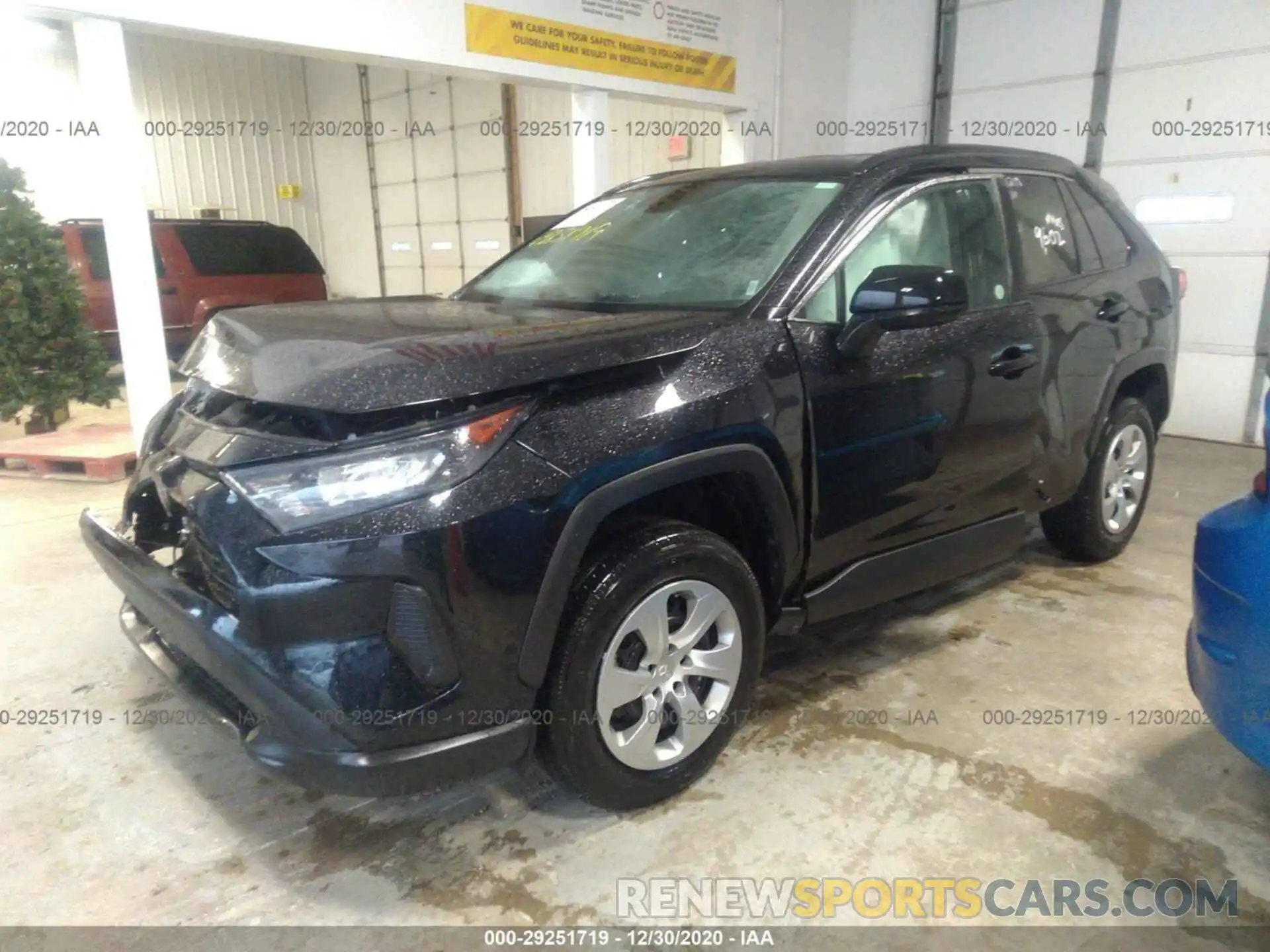 2 Photograph of a damaged car 2T3F1RFV7LC105828 TOYOTA RAV4 2020