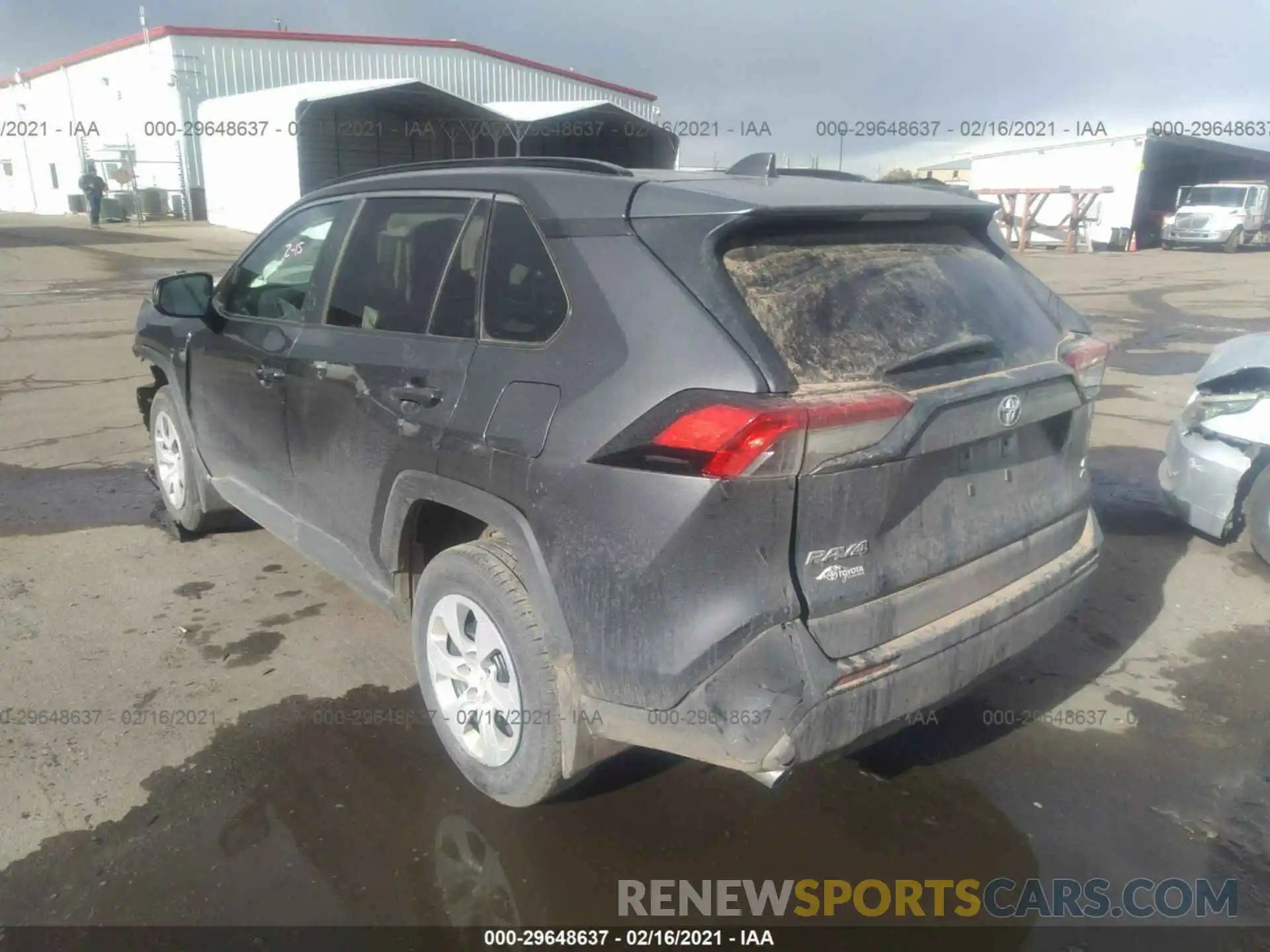 3 Photograph of a damaged car 2T3F1RFV7LC120443 TOYOTA RAV4 2020