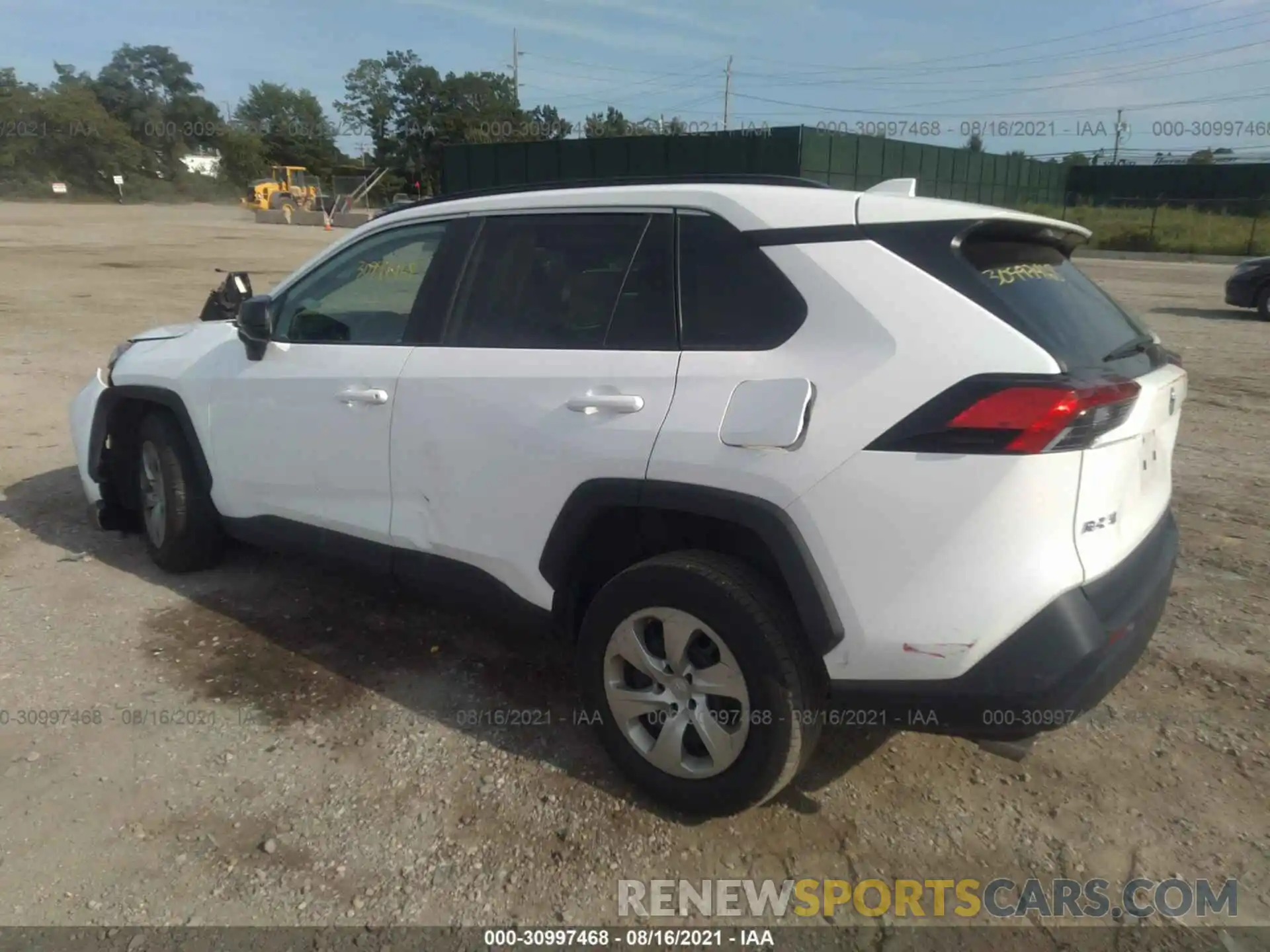 3 Photograph of a damaged car 2T3F1RFV7LC121544 TOYOTA RAV4 2020