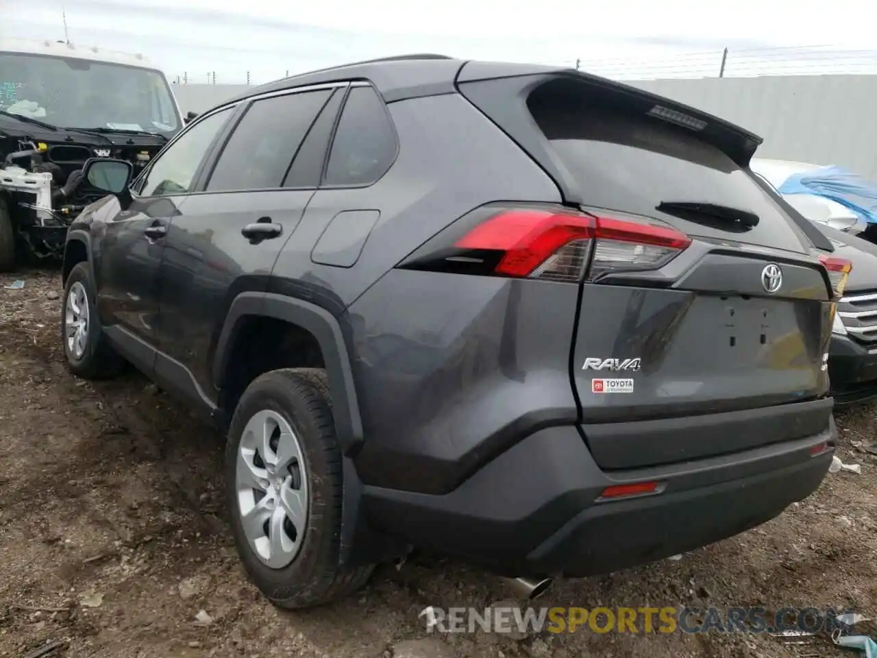 3 Photograph of a damaged car 2T3F1RFV7LC125397 TOYOTA RAV4 2020