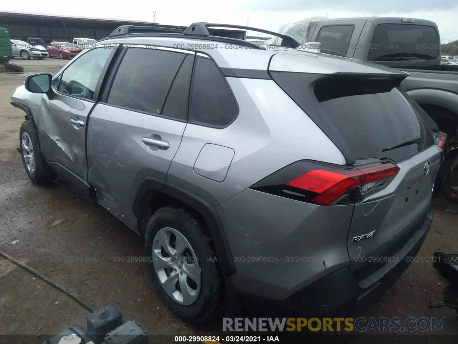 3 Photograph of a damaged car 2T3F1RFV7LC126713 TOYOTA RAV4 2020