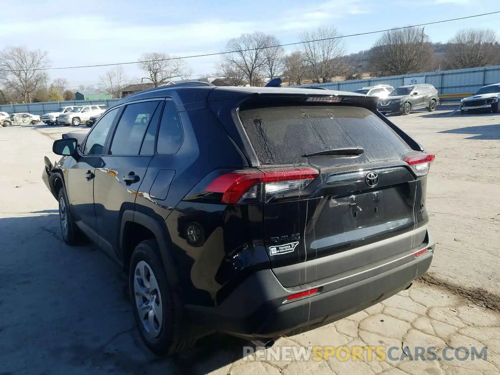 3 Photograph of a damaged car 2T3F1RFV7LC134780 TOYOTA RAV4 2020