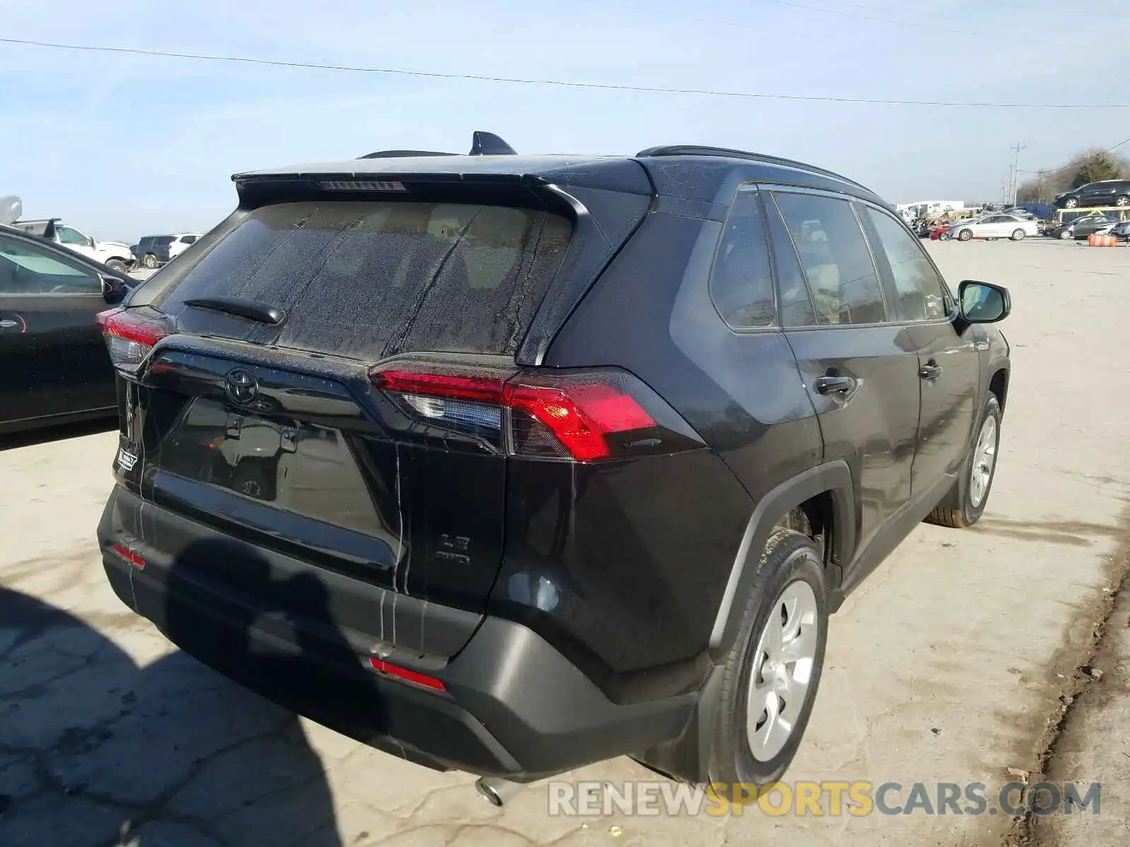 4 Photograph of a damaged car 2T3F1RFV7LC134780 TOYOTA RAV4 2020